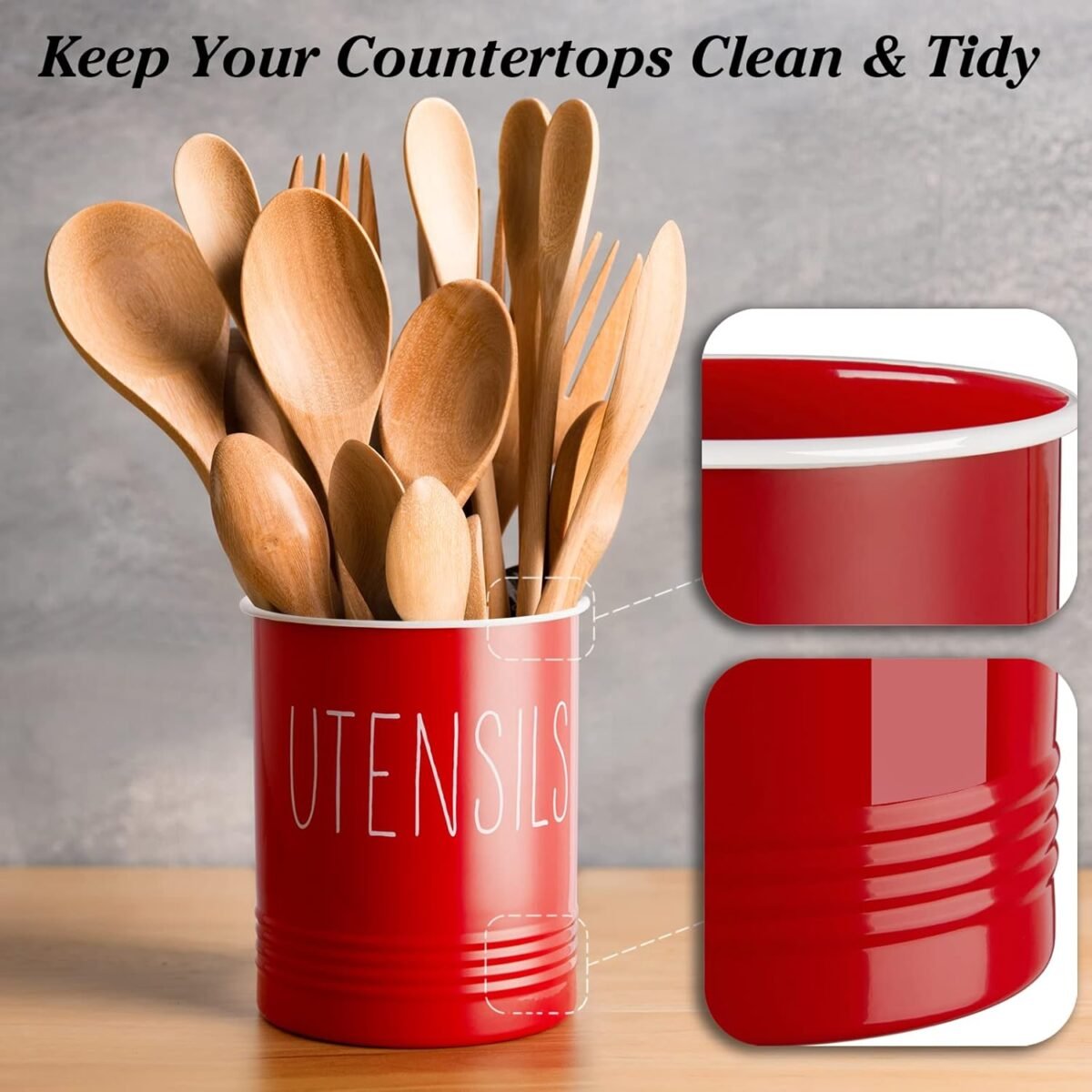 1730502701 Kitchen Utensil Holder 6.7 Utensil Holder for Kitche