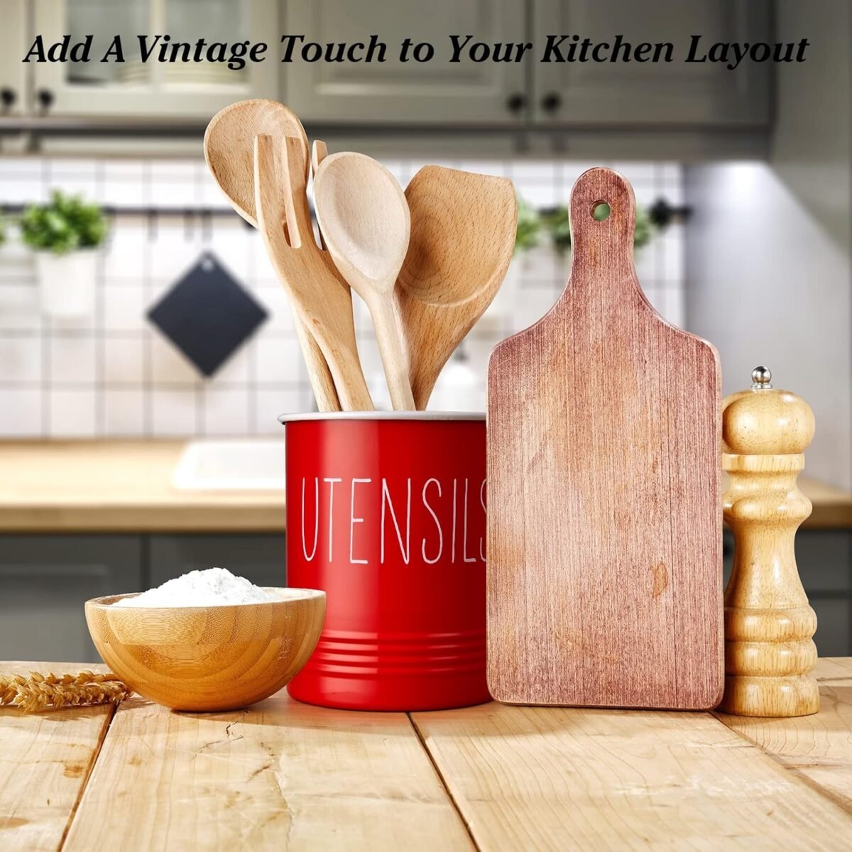 1730502704 Kitchen Utensil Holder 6.7 Utensil Holder for Kitche