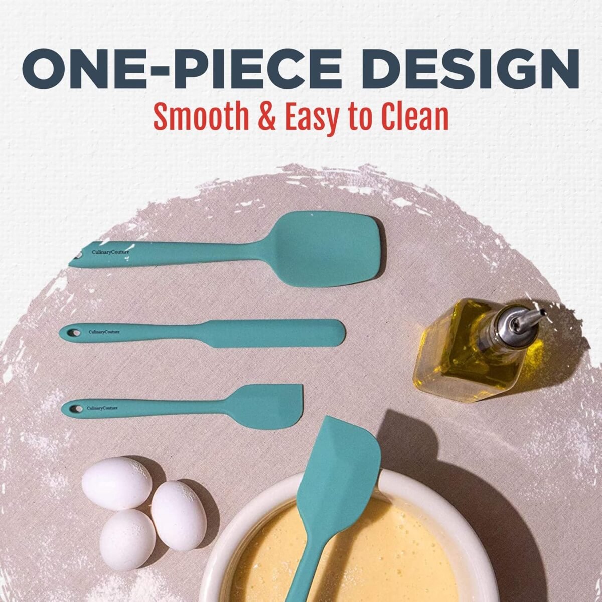 1731021751 Culinary Couture 4 Piece Aqua Silicone Spatula Set He