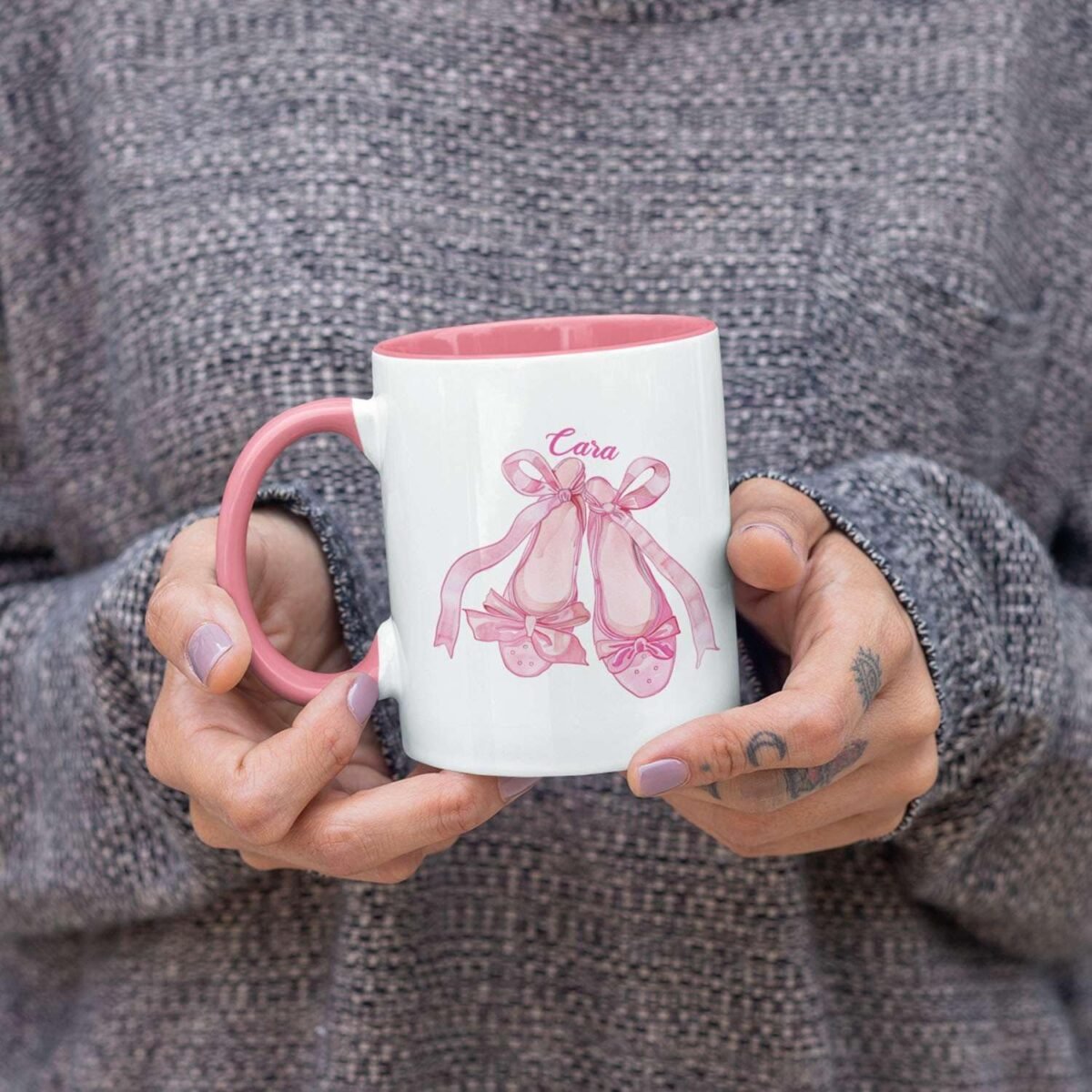 1731108466 Girls Ballet Themed Coffee Cup Custom Name Mug For Li