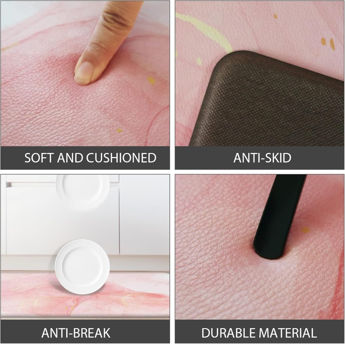 1731540914 Pink Kitchen Rugs Non Slip Kitchen Anti Fatigue Mat Mod