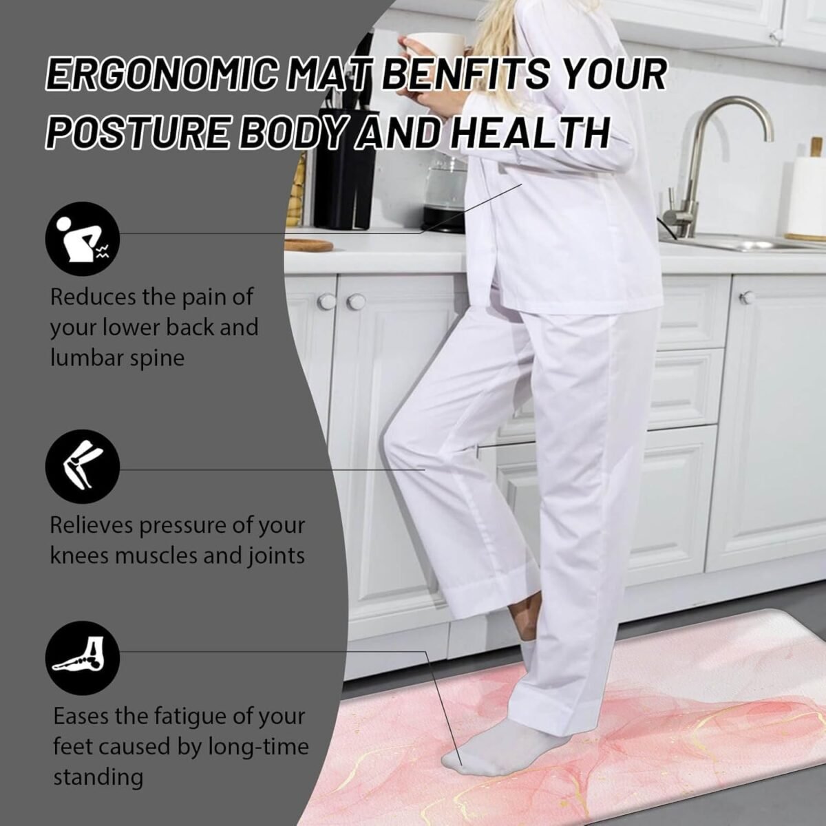 1731540917 Pink Kitchen Rugs Non Slip Kitchen Anti Fatigue Mat Mod