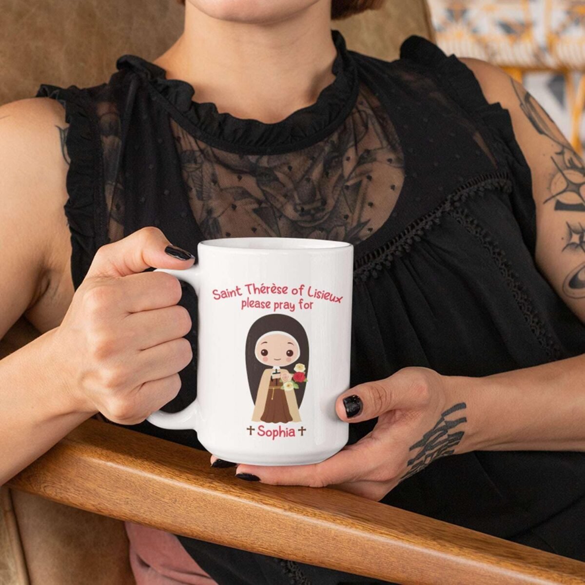 1731887150 Christian Themed White Cup Personalized Religion Praye