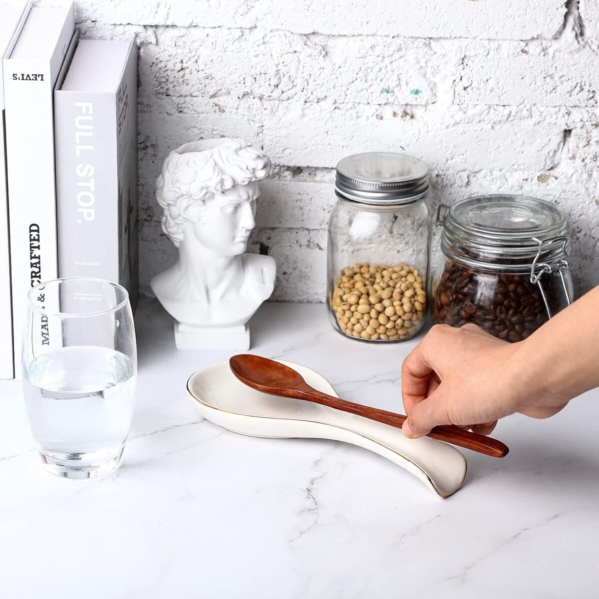 1732839360 Patelai Ceramic Spoon Rest Spoon Holder Stovetop Spoon