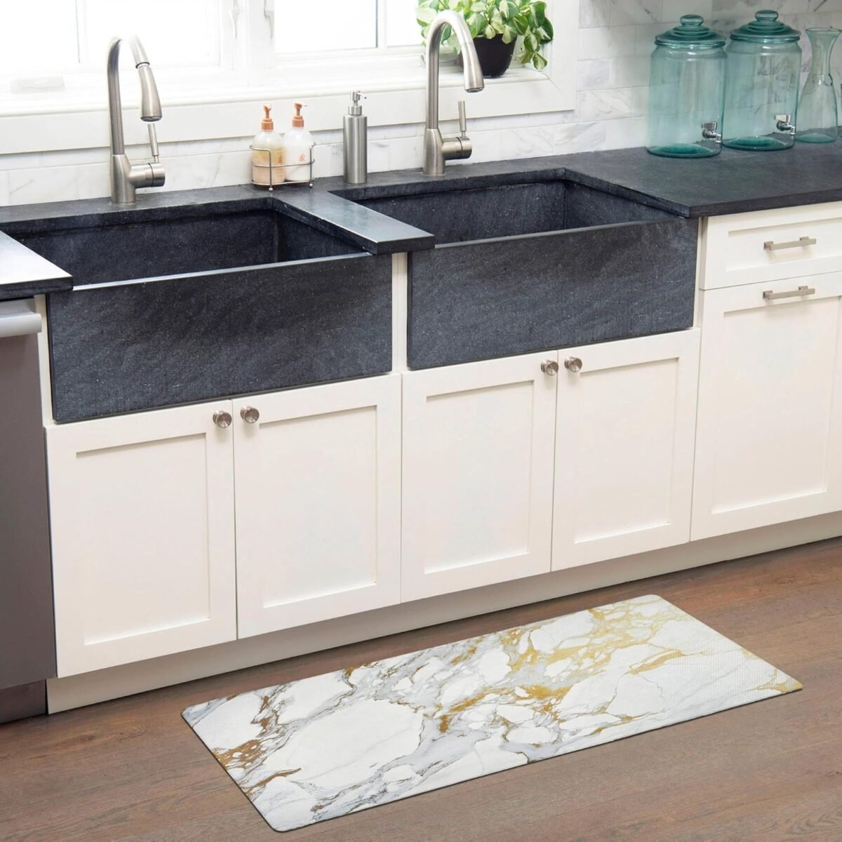 1734742672 Home Dynamix Cozy Living Modern Marble Runner Anti Fati