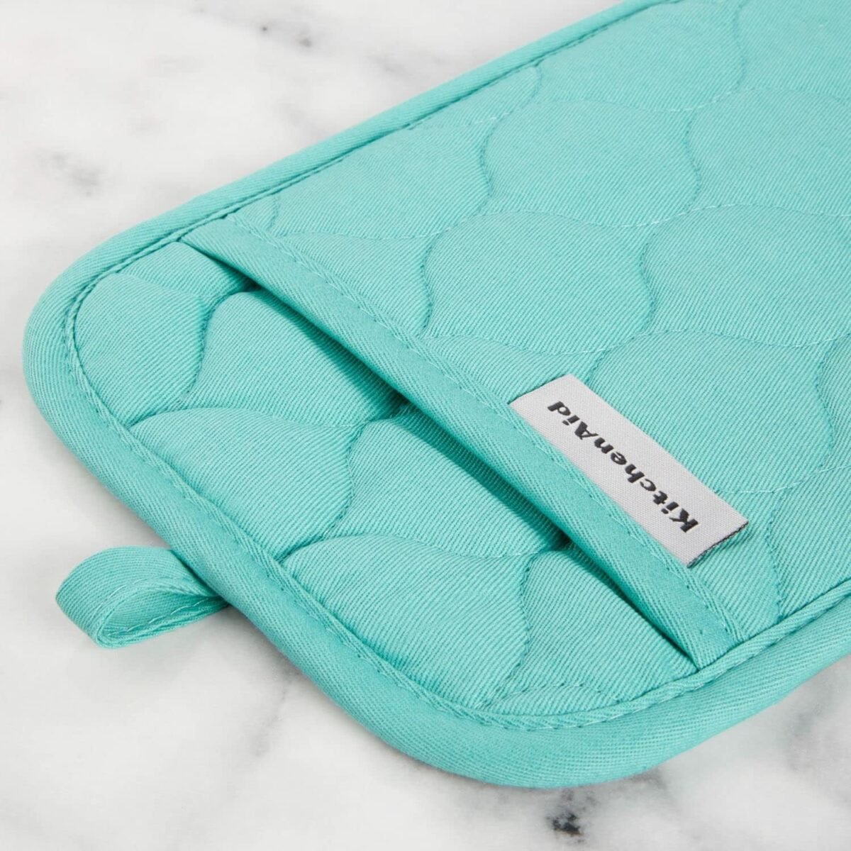 1735523233 KITCHENAID Quilted Cotton Terry Cloth Oven Mitt Pot Ho