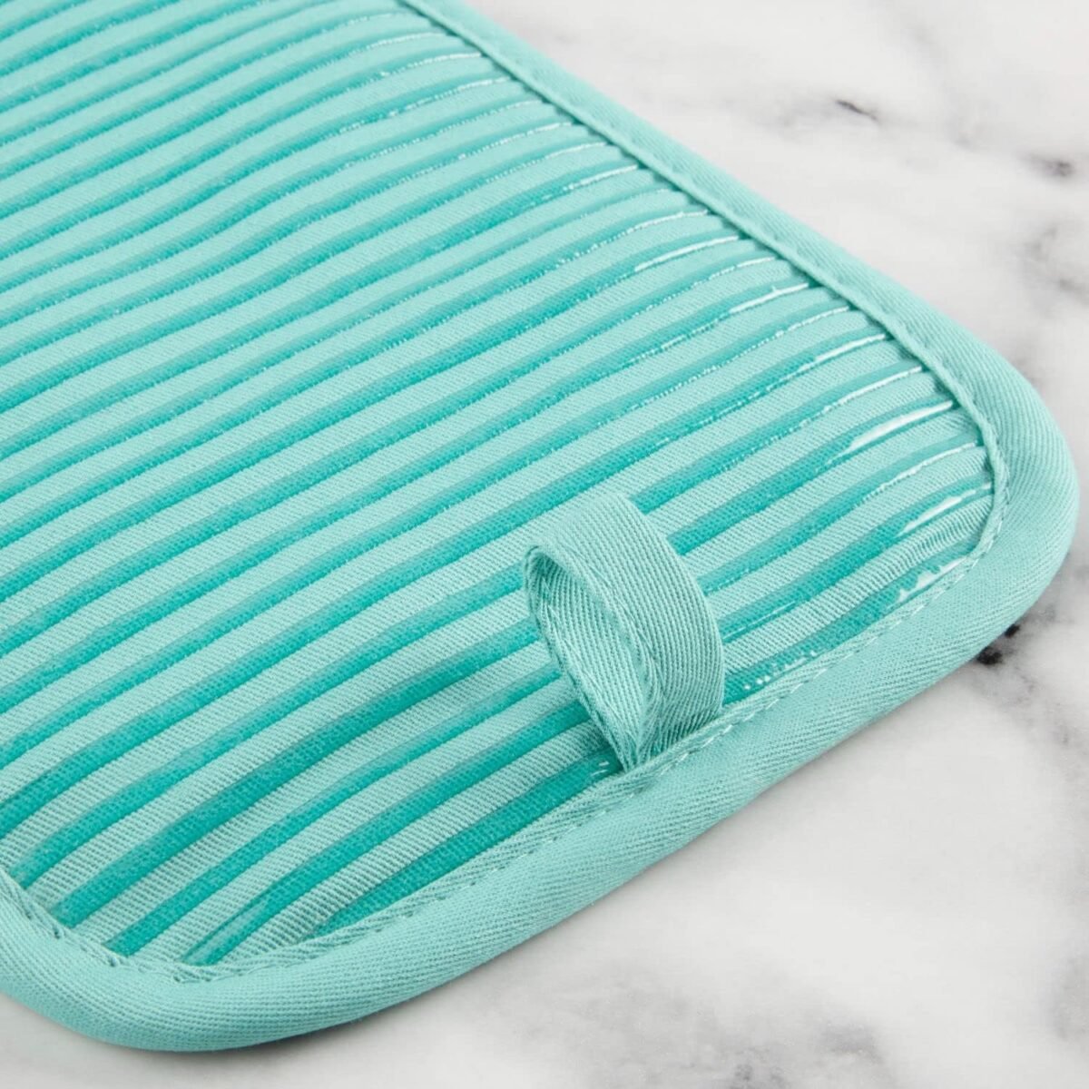 1735523236 KITCHENAID Quilted Cotton Terry Cloth Oven Mitt Pot Ho