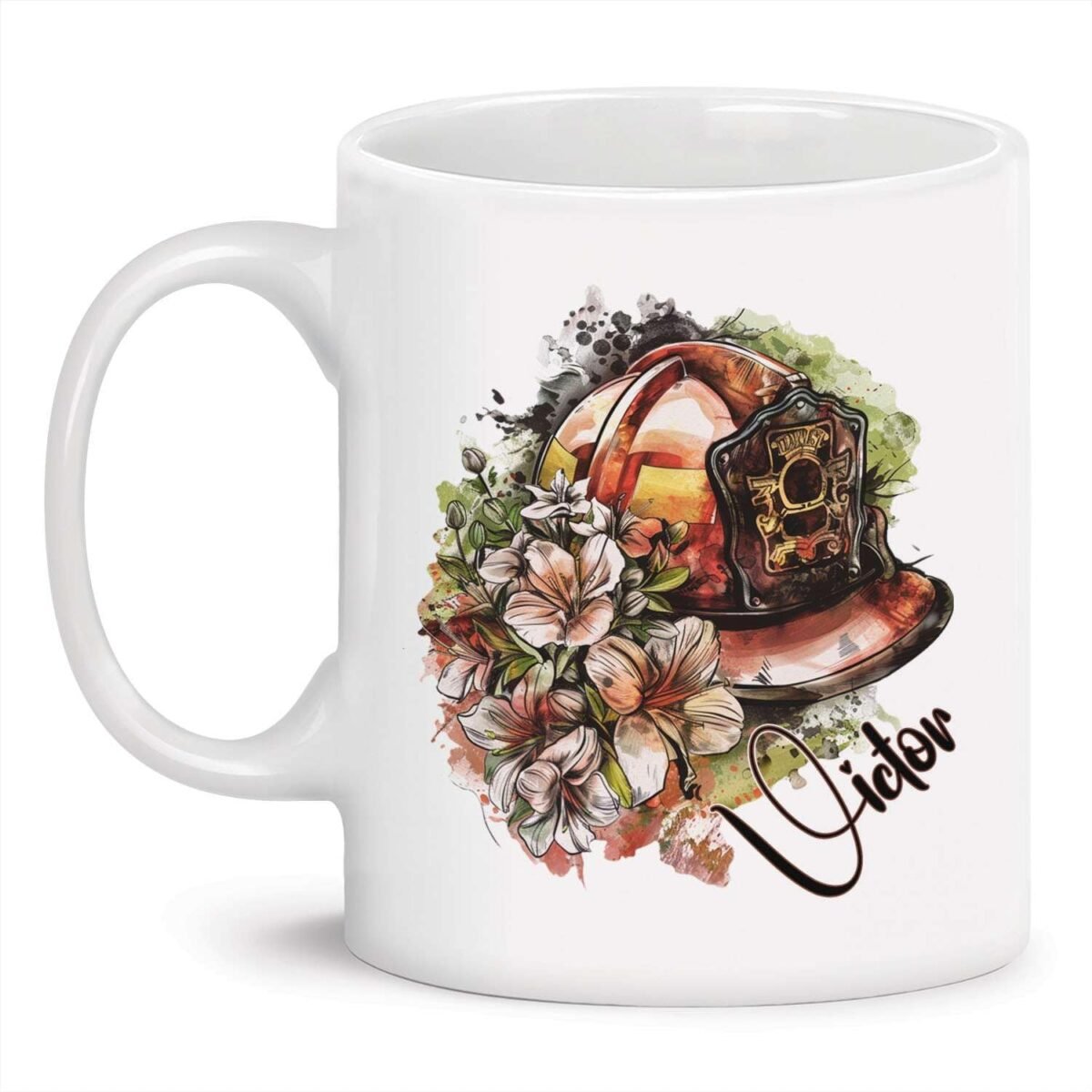 Customized Firefighter Mugs With Name Personalized Fir