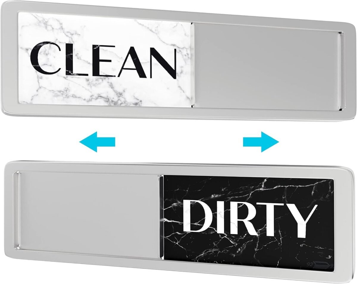 Dishwasher Magnet Strong Clean Dirty Sign Universal Di
