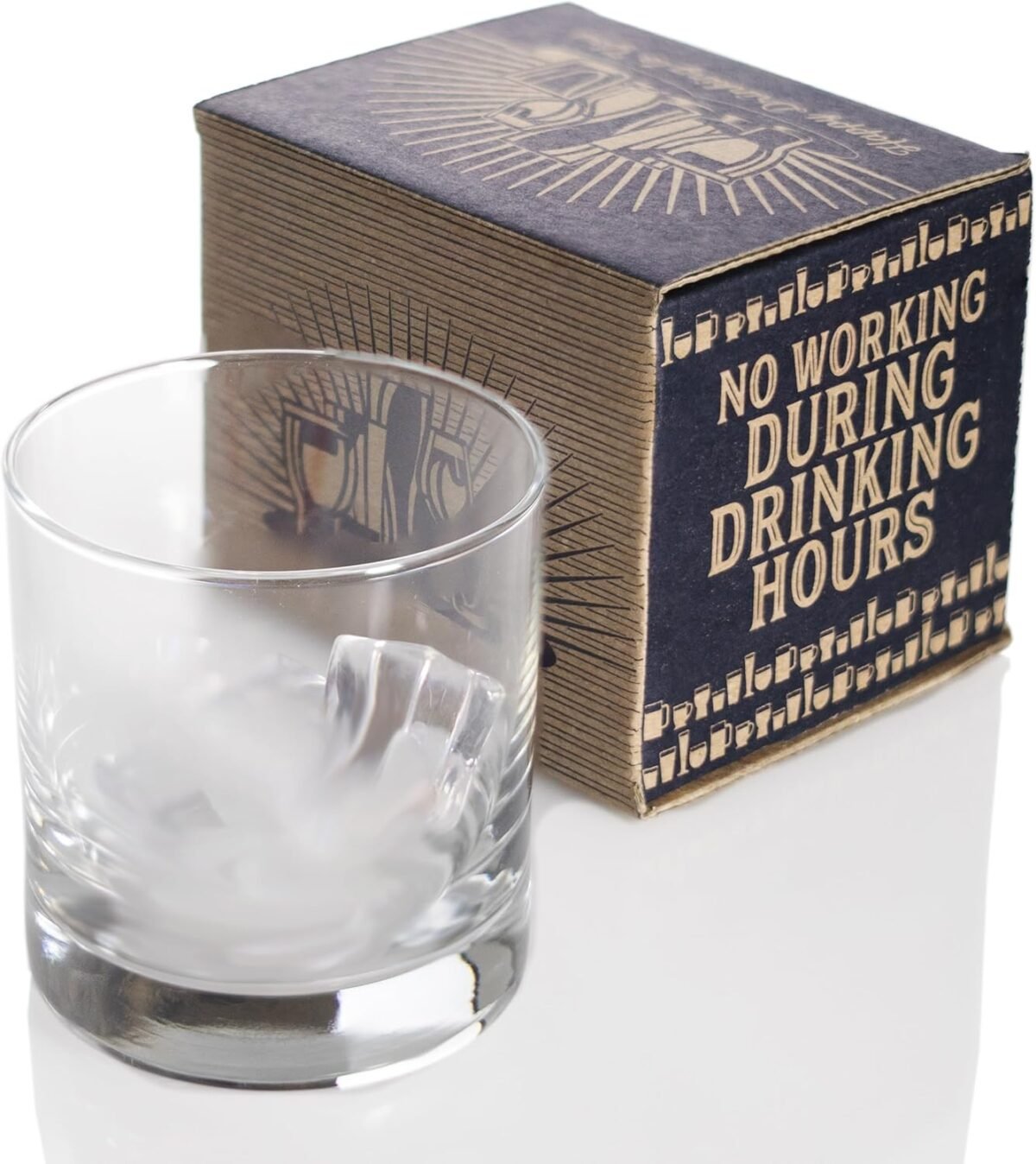 1735696525 MAGA AF W 100 MAGA 10.5 oz Whiskey Glass for Dad Gift