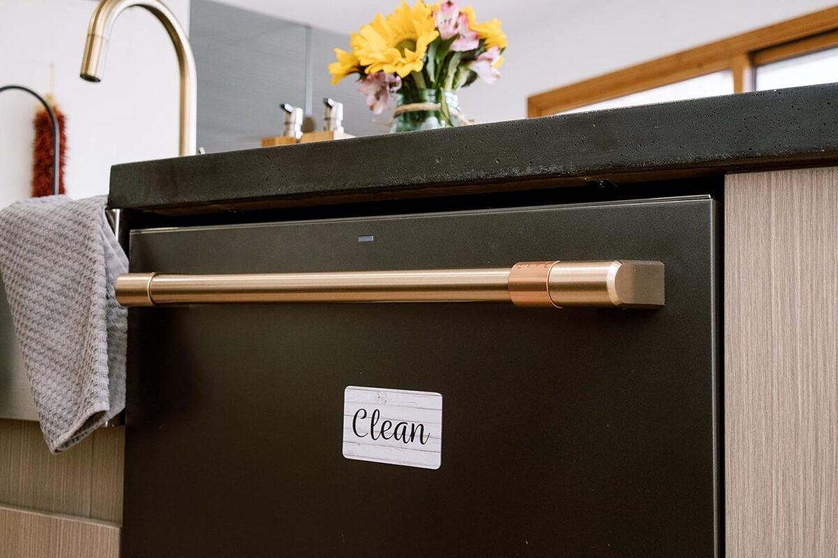 1736042486 Dishwasher Magnet Clean Dirty Sign Rustic Dishwasher M
