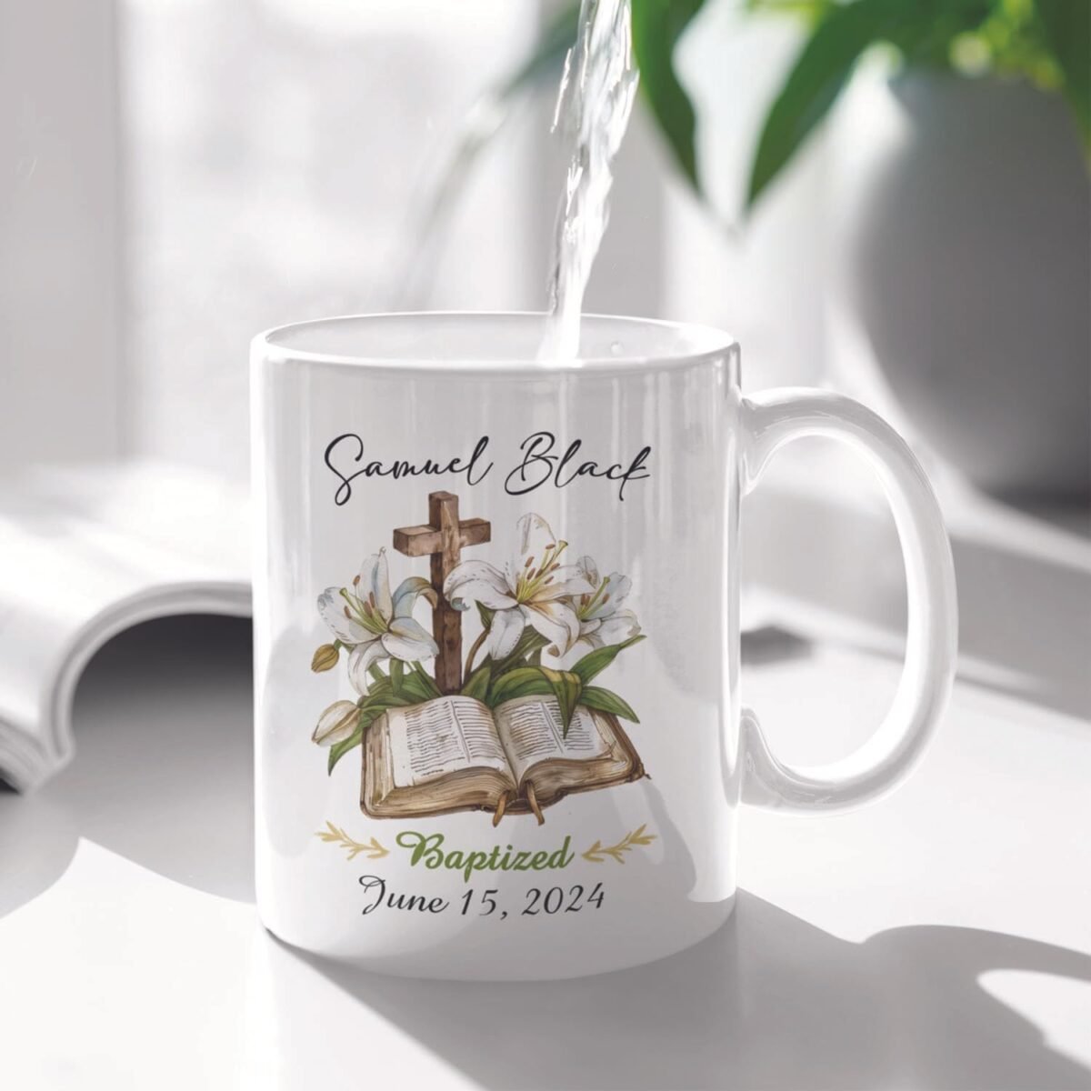 1737455707 Customized Name Date Tea Cup For Baptism Celebration W