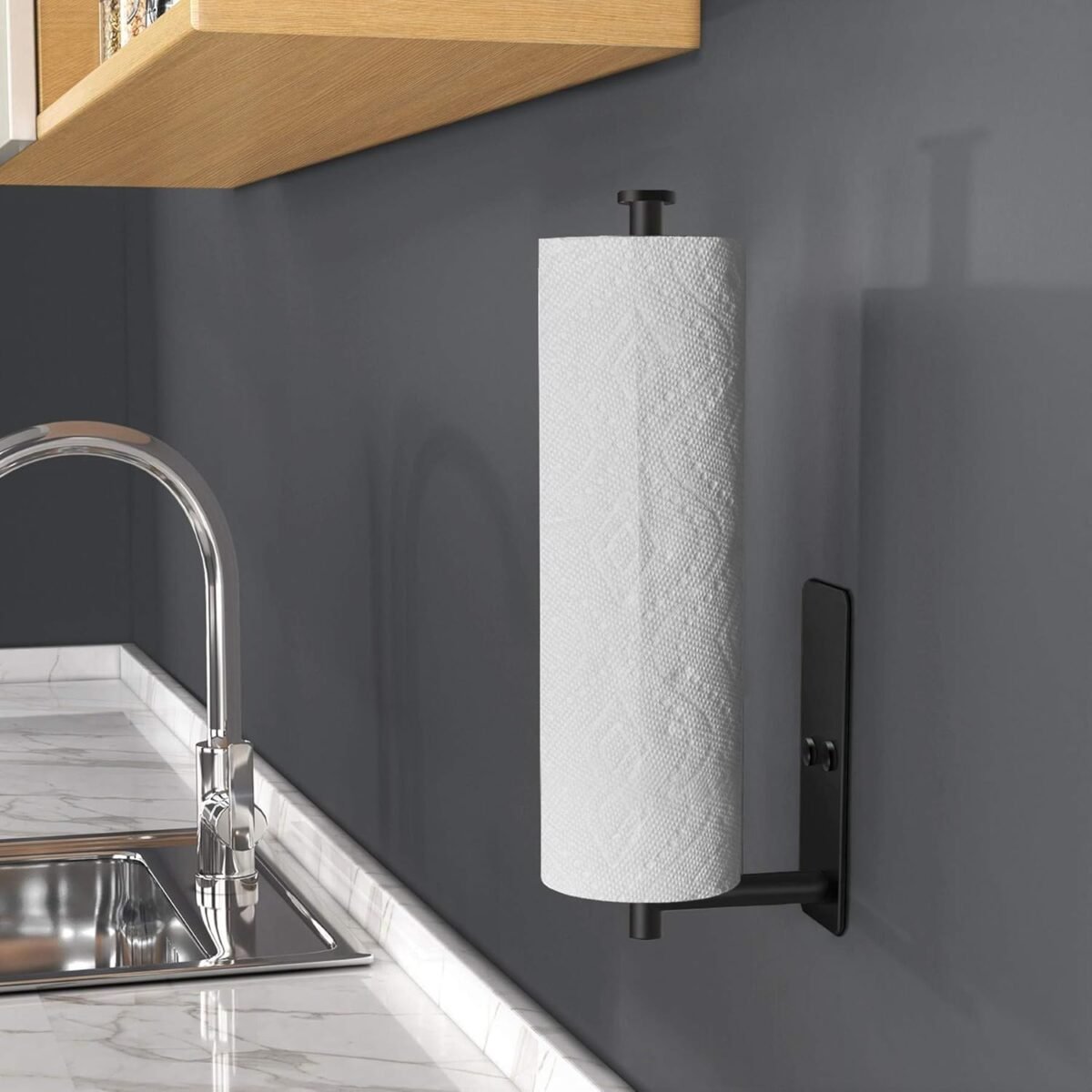 1737888841 VAEHOLD Self Adhesive Paper Towel Holder Under Cabinet