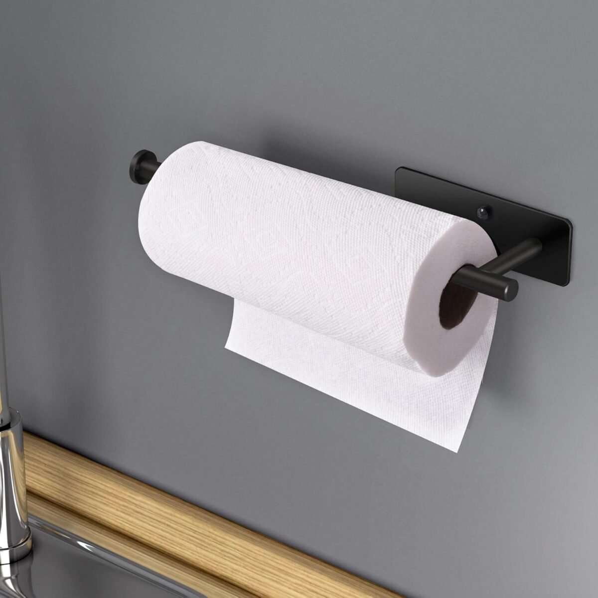 1737888844 VAEHOLD Self Adhesive Paper Towel Holder Under Cabinet