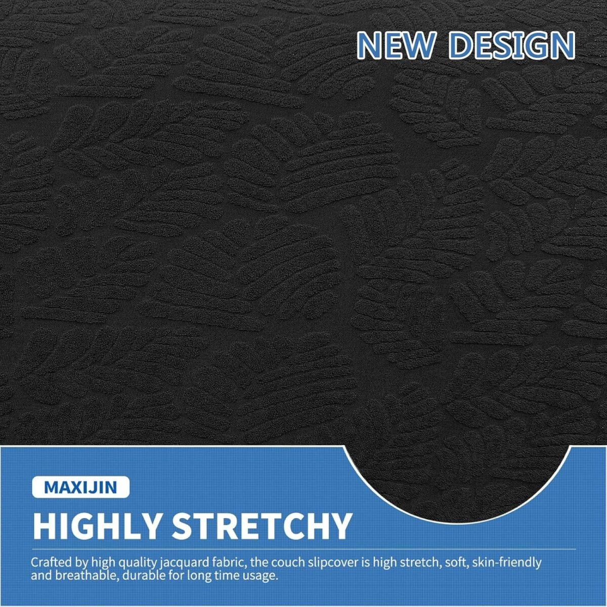 1738061798 MAXIJIN 4 Pieces Stretch Couch Covers for 3 Cushion Cou