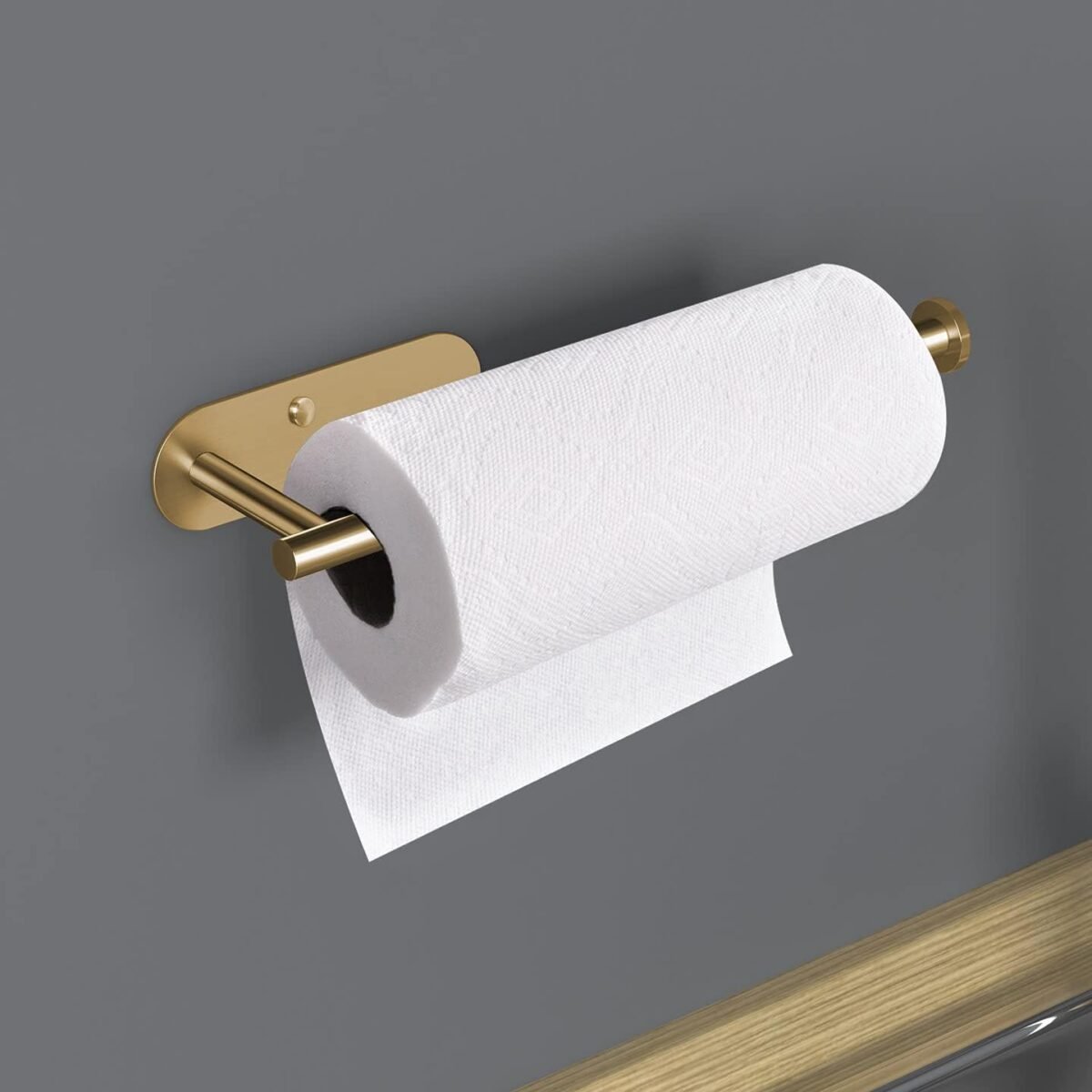 1738148296 VAEHOLD Self Adhesive Paper Towel Holder Under Cabinet