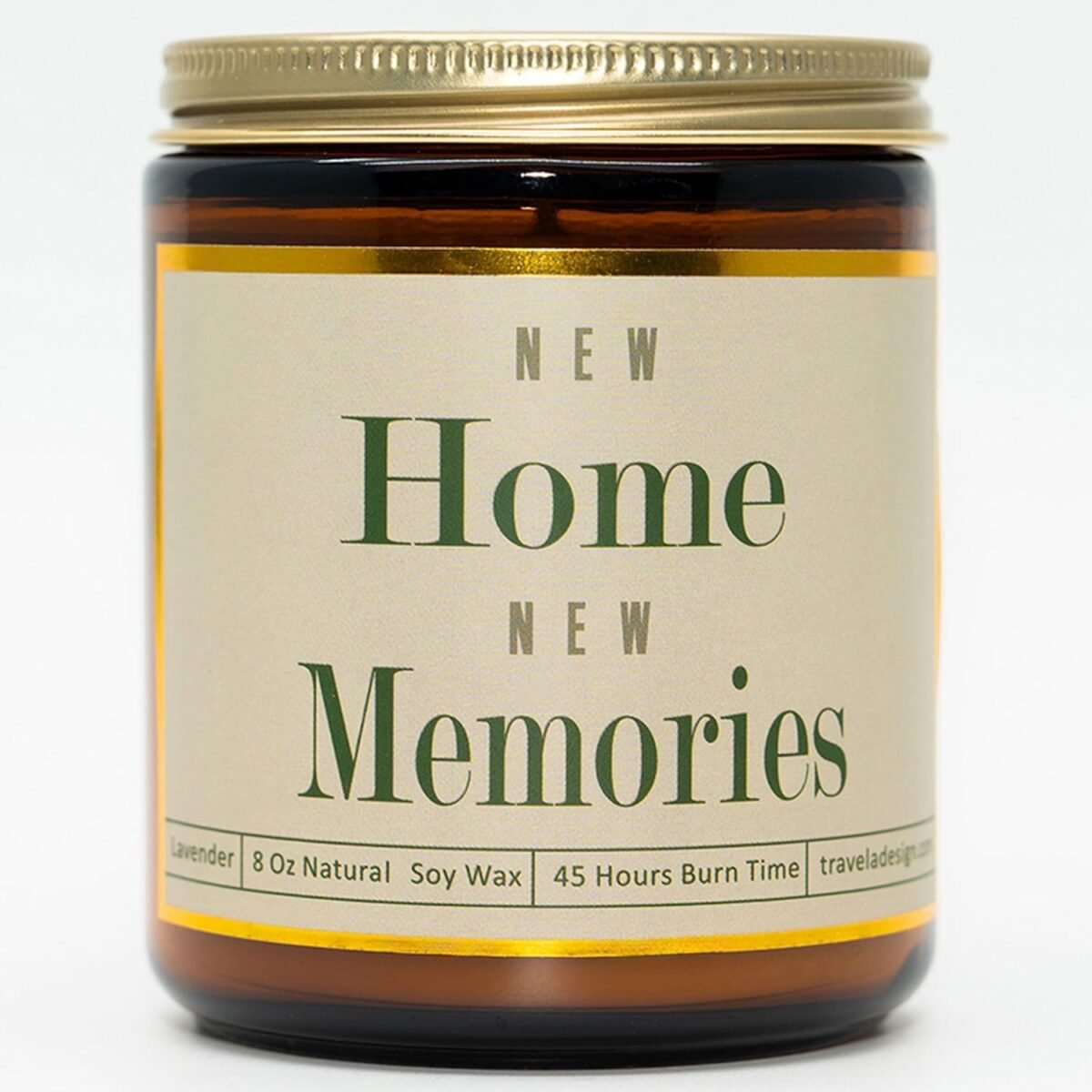 New Home Candle New Home New Memories Lavender Scented
