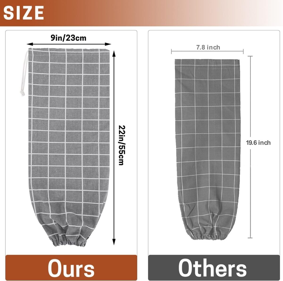 1738927407 SWISSELITE 1Pcs Plastic Bag Holder Reusable Plastic Ba