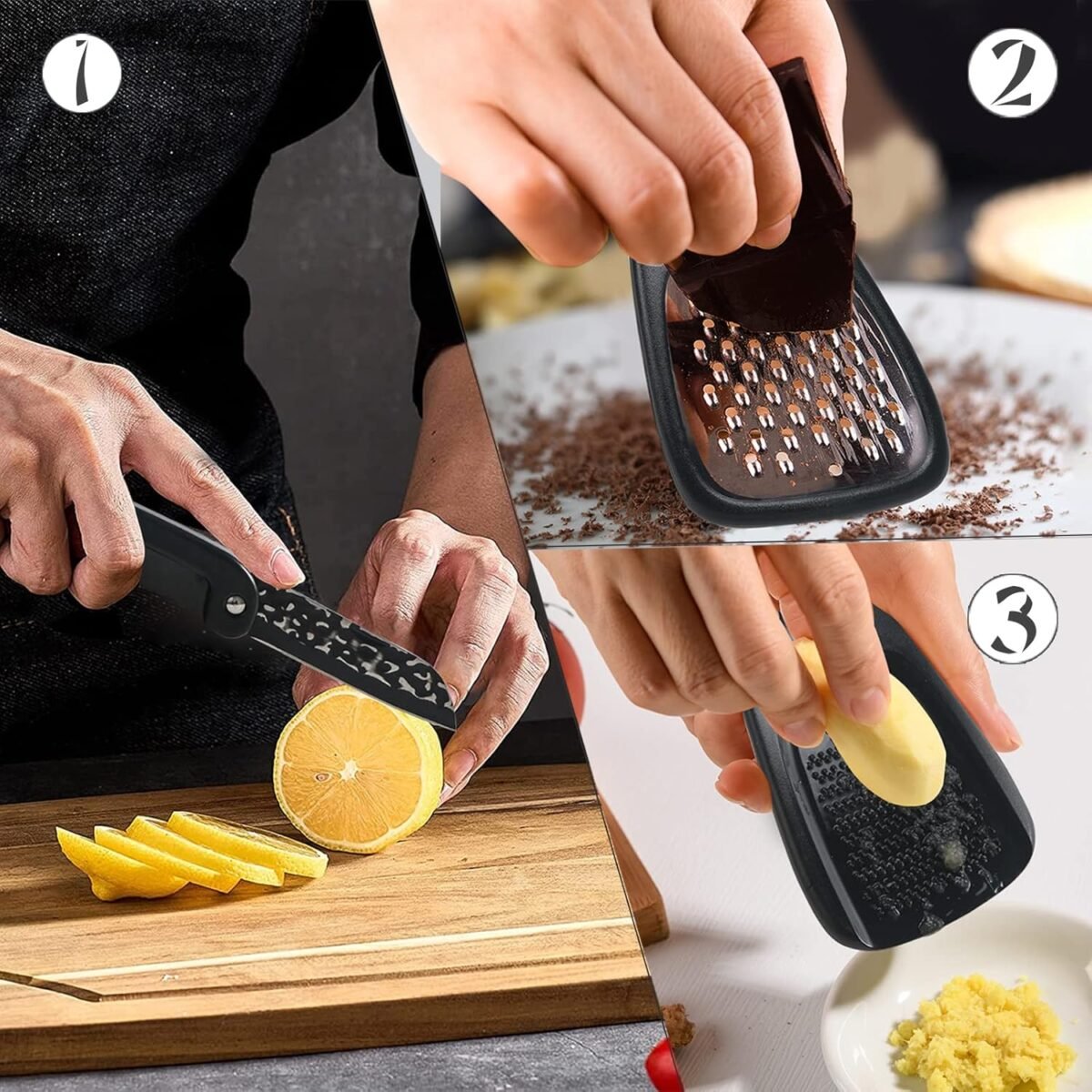 1740311855 Kitchen Gadgets Set 6 Piece Space Saving Kitchen Utens