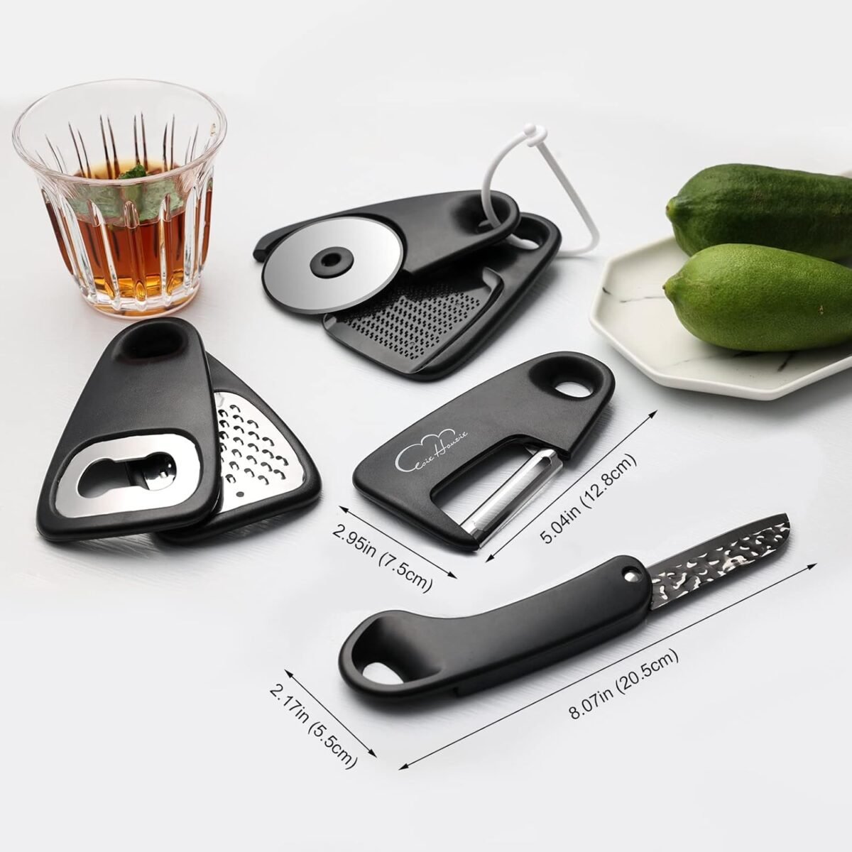 1740311868 Kitchen Gadgets Set 6 Piece Space Saving Kitchen Utens