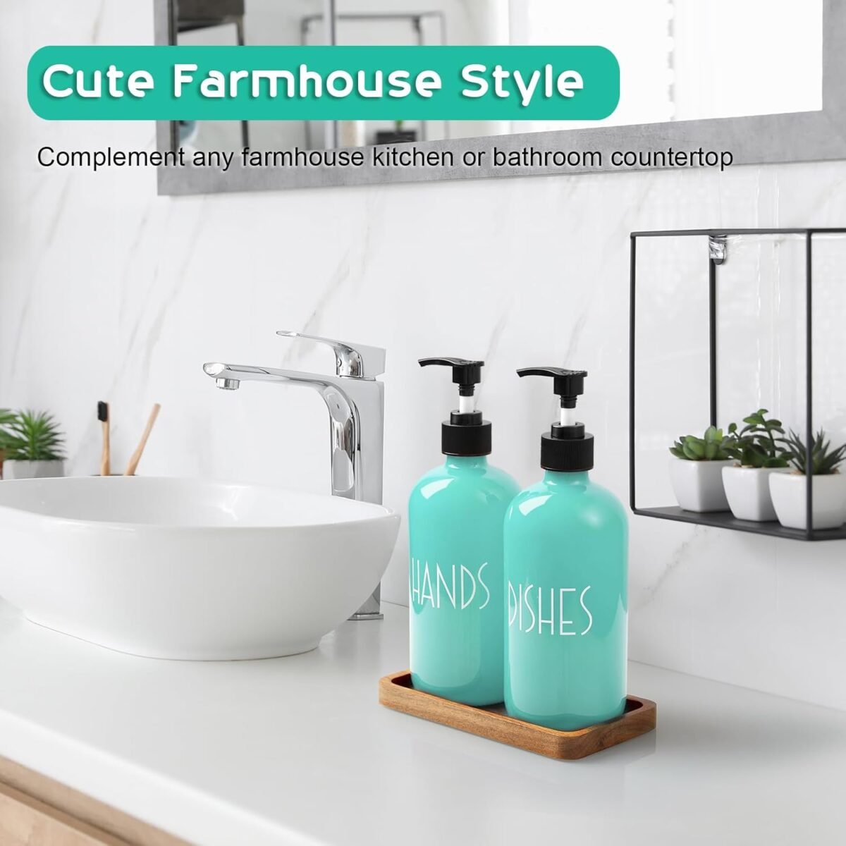 1740657664 ALELION Turquoise Dish Soap Dispenser for Kitchen 16