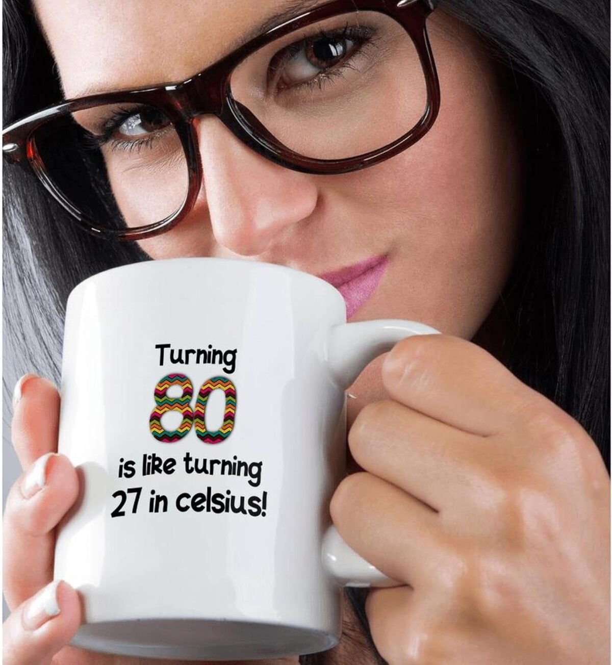 1741955711 Turning 80 is Like Turning 27 in Celsius Humorous 80Th