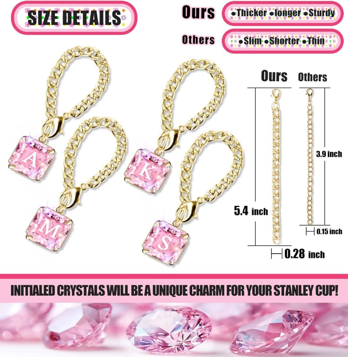 1742734279 Straw Cover for Stanley Cup Accessories Unique Crysta