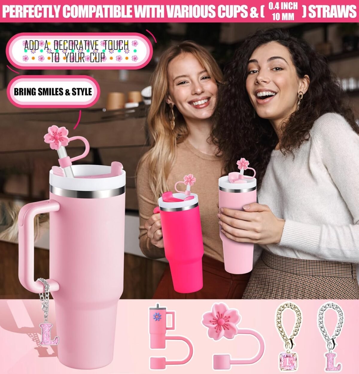 1742734286 Straw Cover for Stanley Cup Accessories Unique Crysta