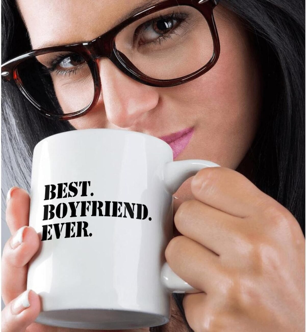 1743166628 3dRose Best Boyfriend Ever Fun Romantic Love and Dating
