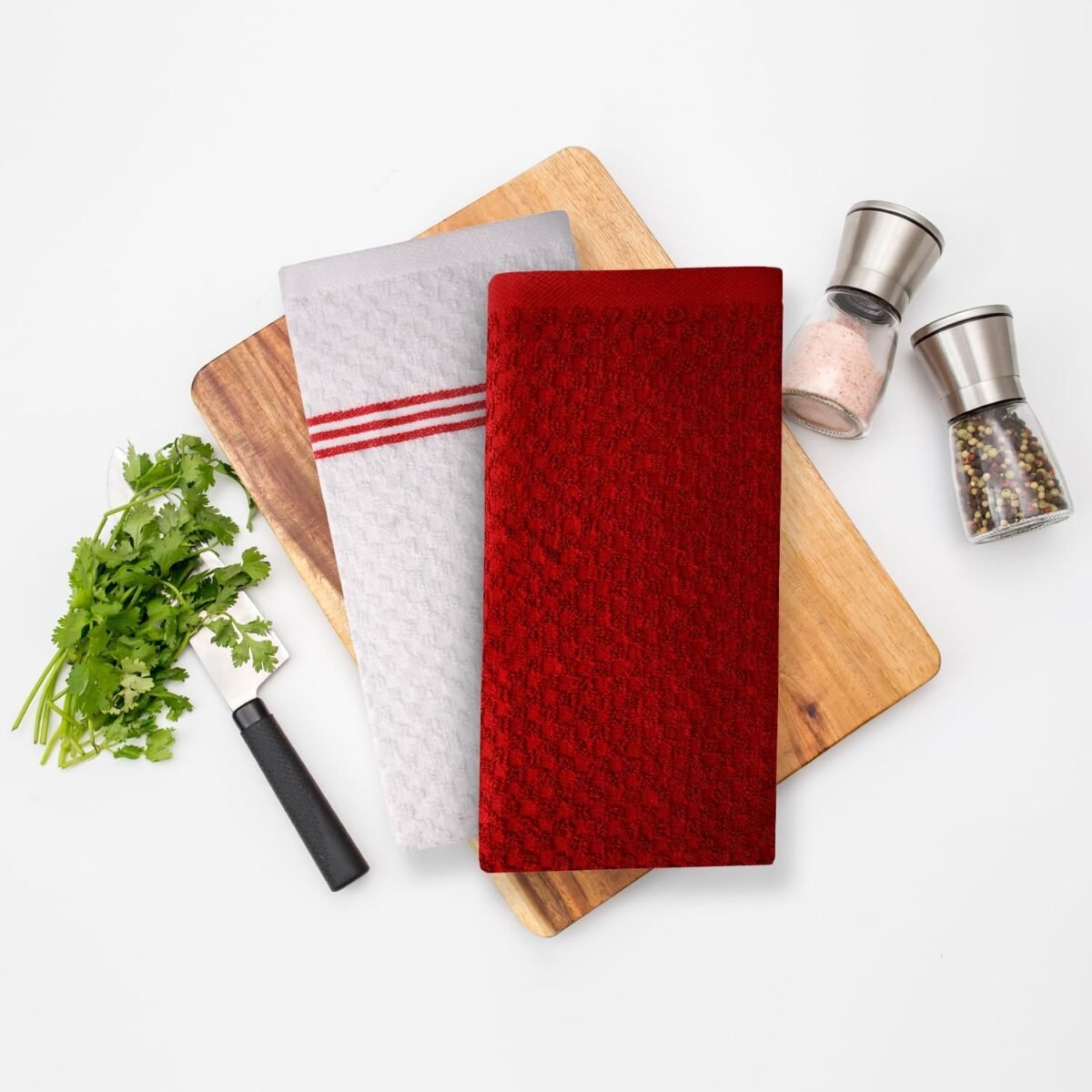 1743253100 Infinitee Xclusives 100 Cotton Kitchen Towels