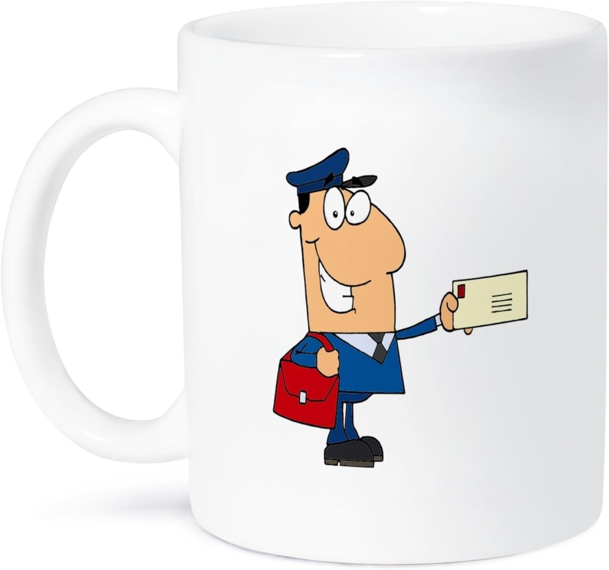 3dRose mug 118752 1 Happy Mailman Postal Worker Deliver