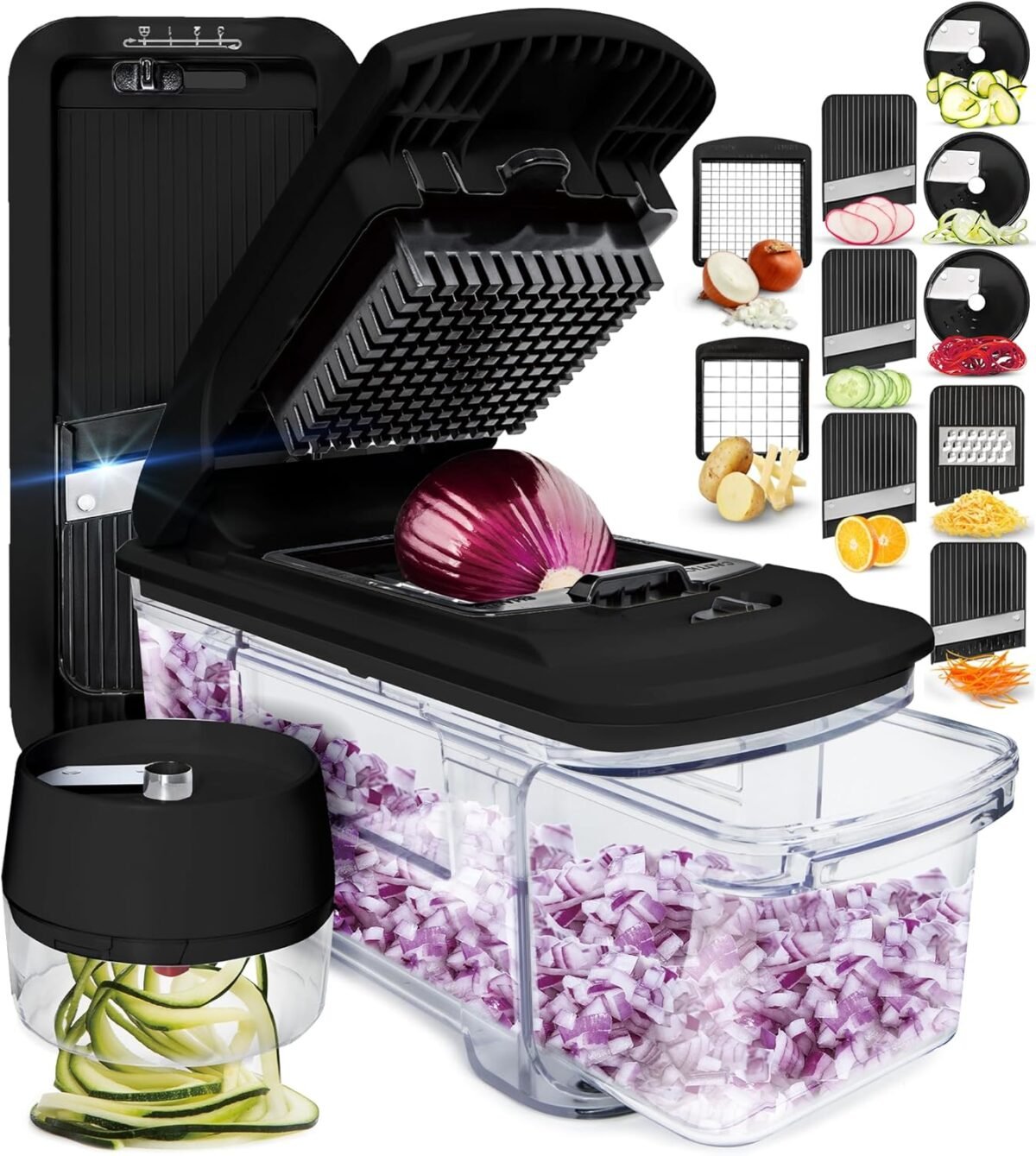 Fullstar All in 1 Vegetable Chopper and Mandoline Slice