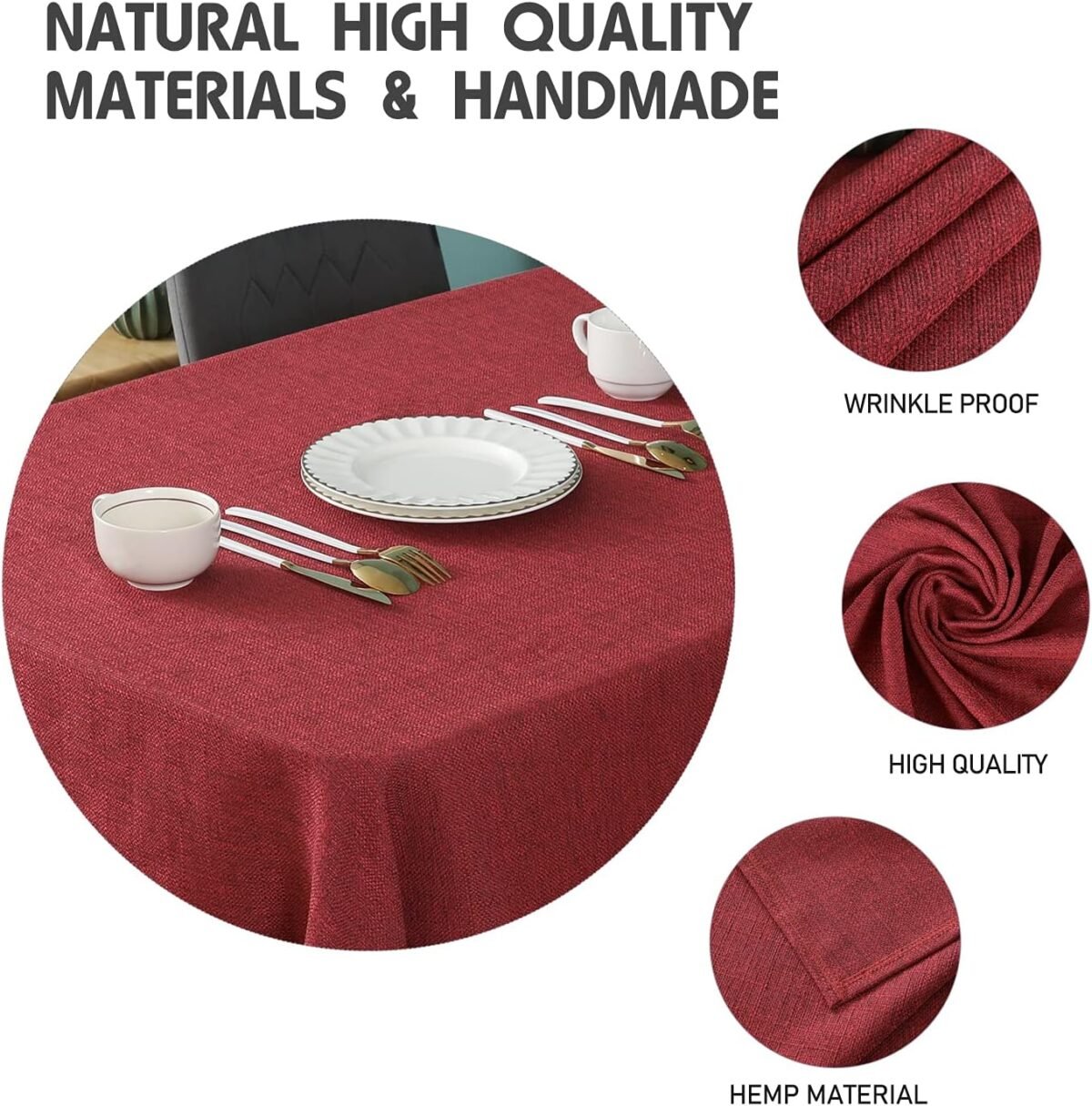 1743512715 SEASHORE TREE Rectangle Tablecloth 57x118 Inch Water an