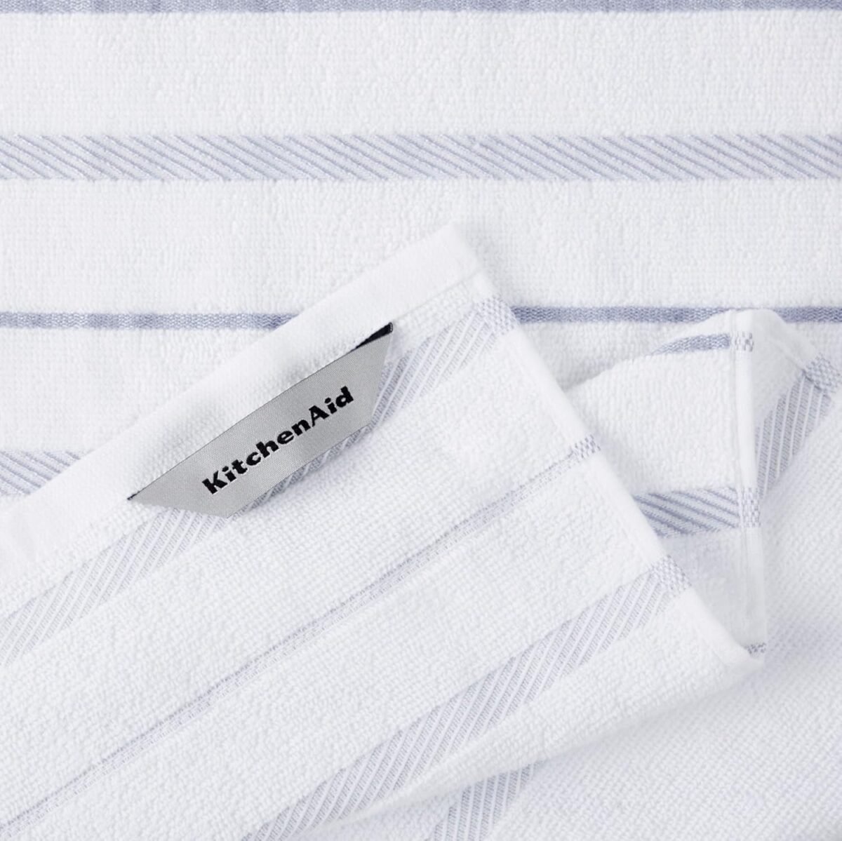 1744118323 KitchenAid Albany Kitchen Towel 4 Pack Set Lavender Cr