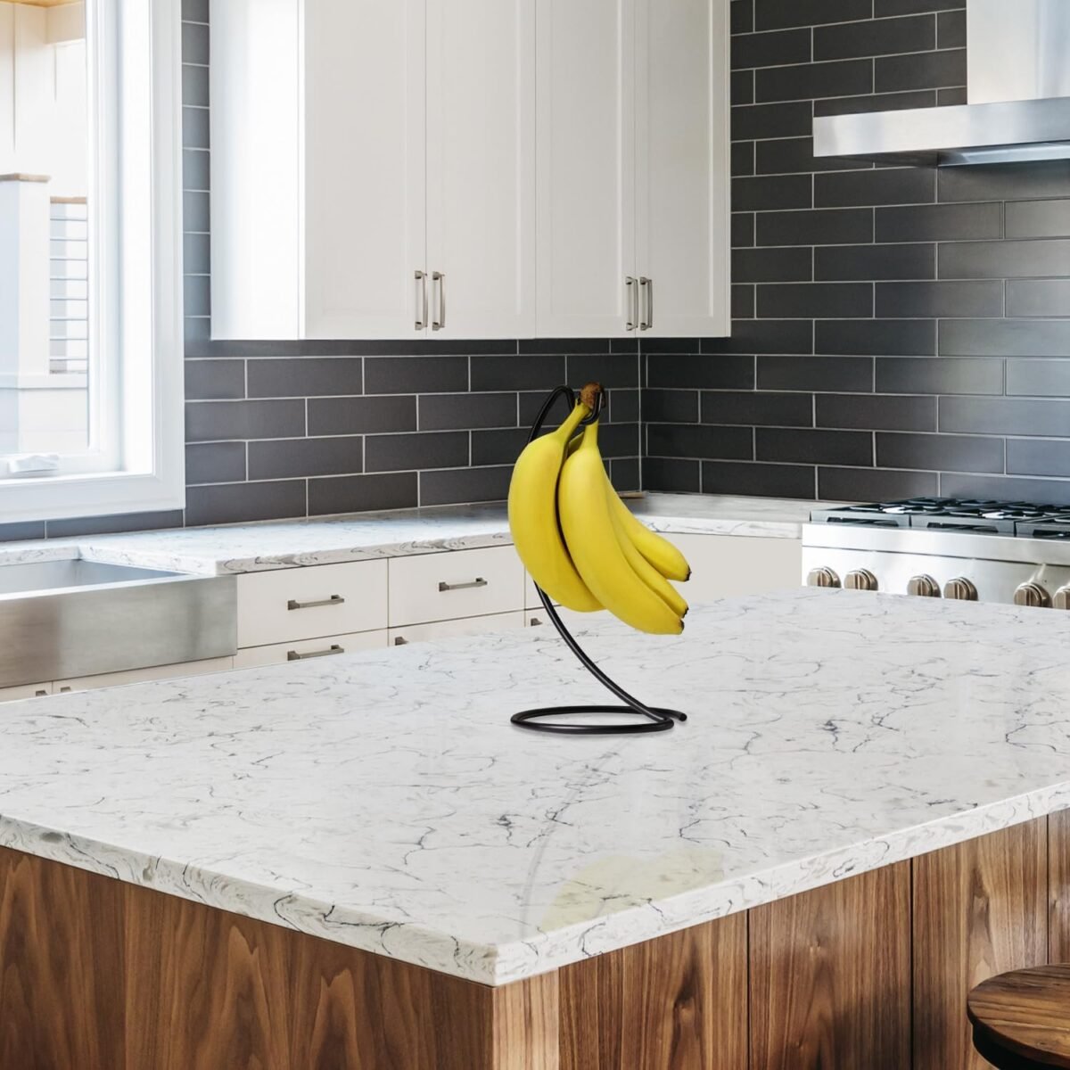 1744983355 Blue Donuts Banana Hanger Modern Banana Holder Tree Sta