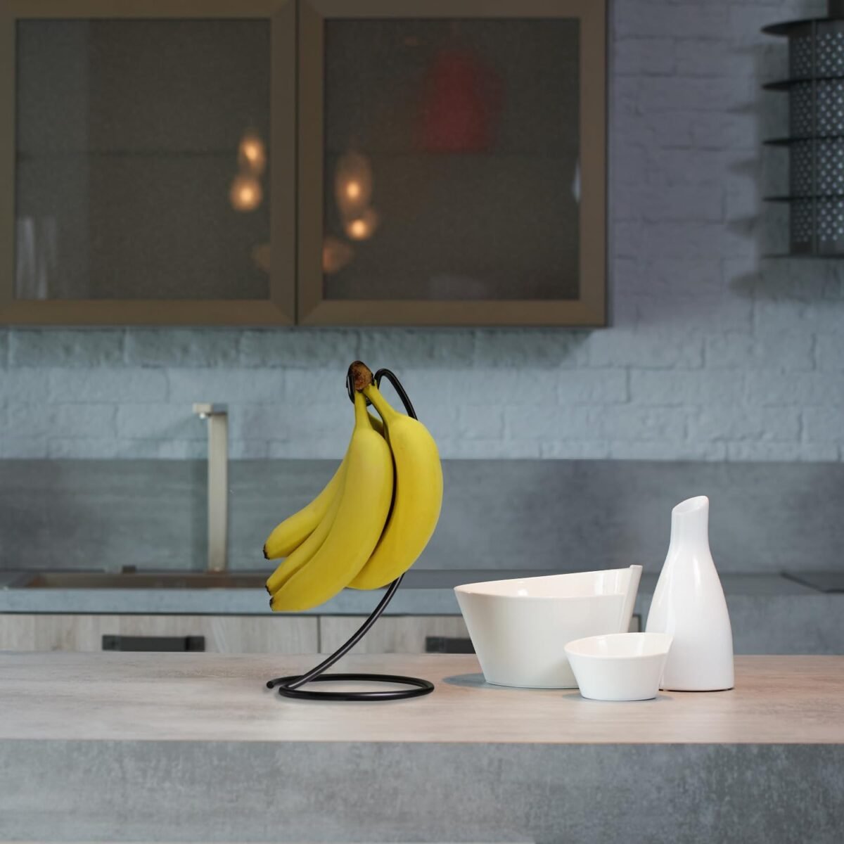1744983359 Blue Donuts Banana Hanger Modern Banana Holder Tree Sta