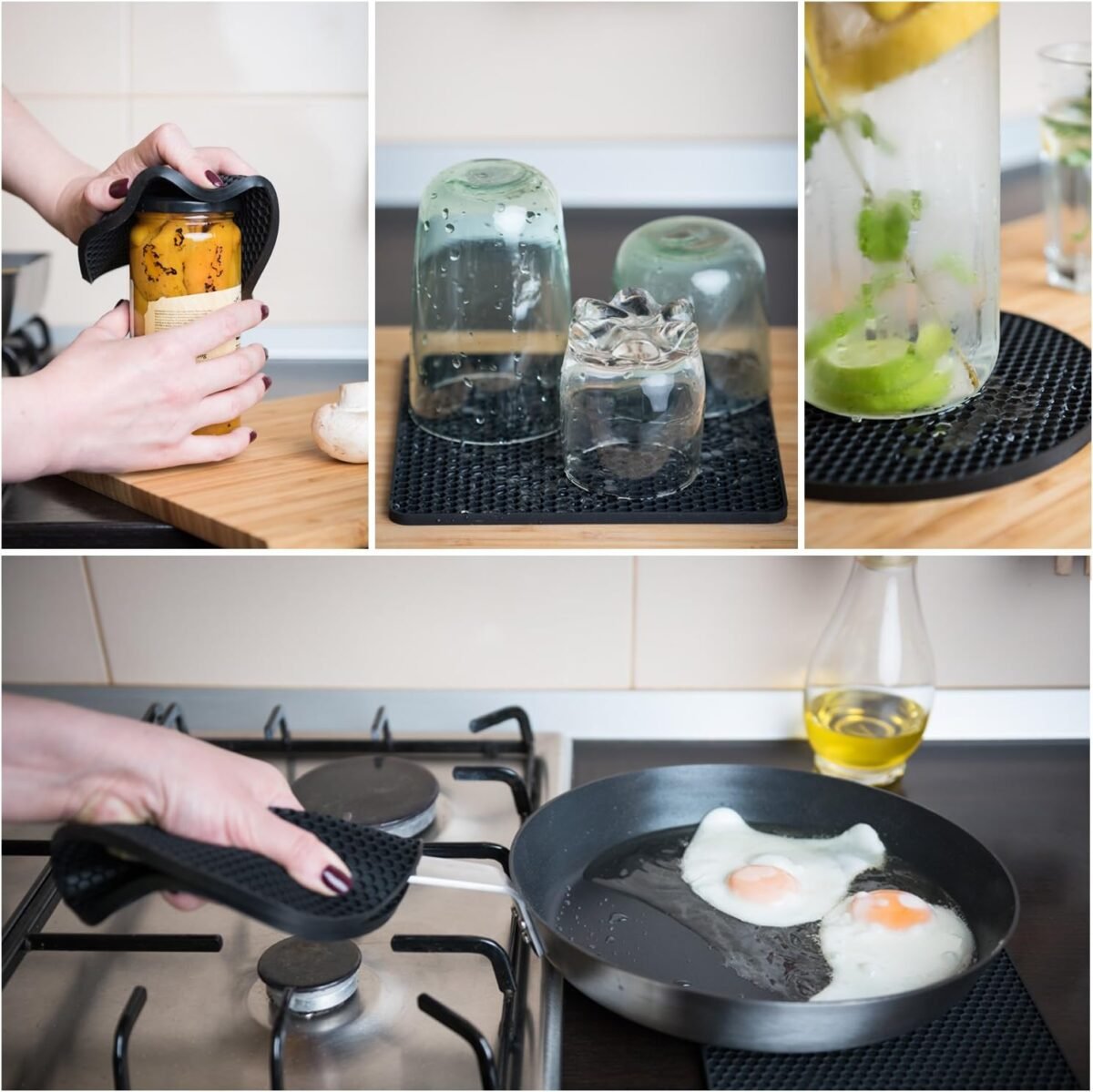 1745936251 Qs Inn Silicone Pot Holders and Trivet mats Heat Resis