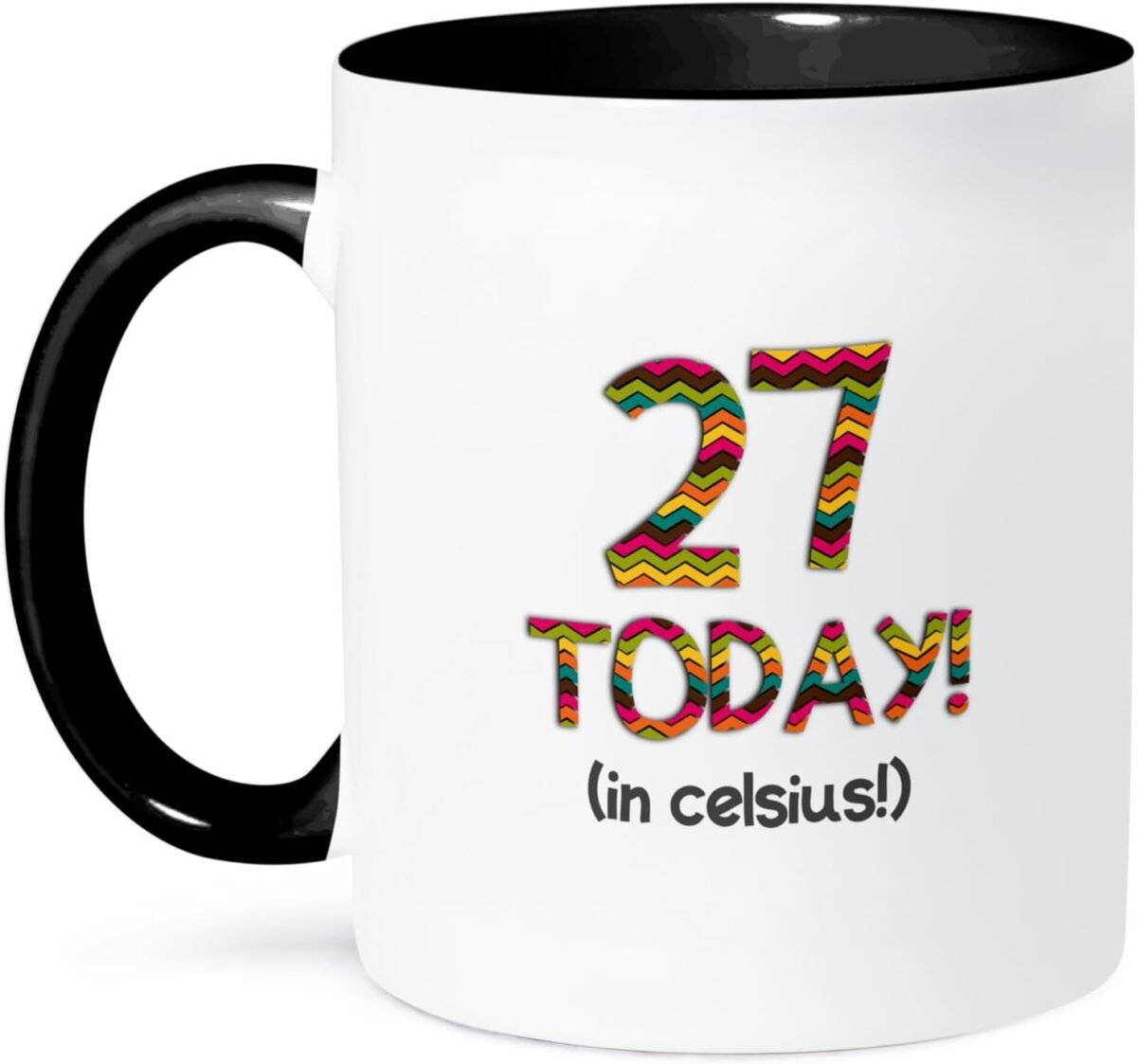 3dRose 27 Today in Celsius Funny 80Th Birthday 27C is 8