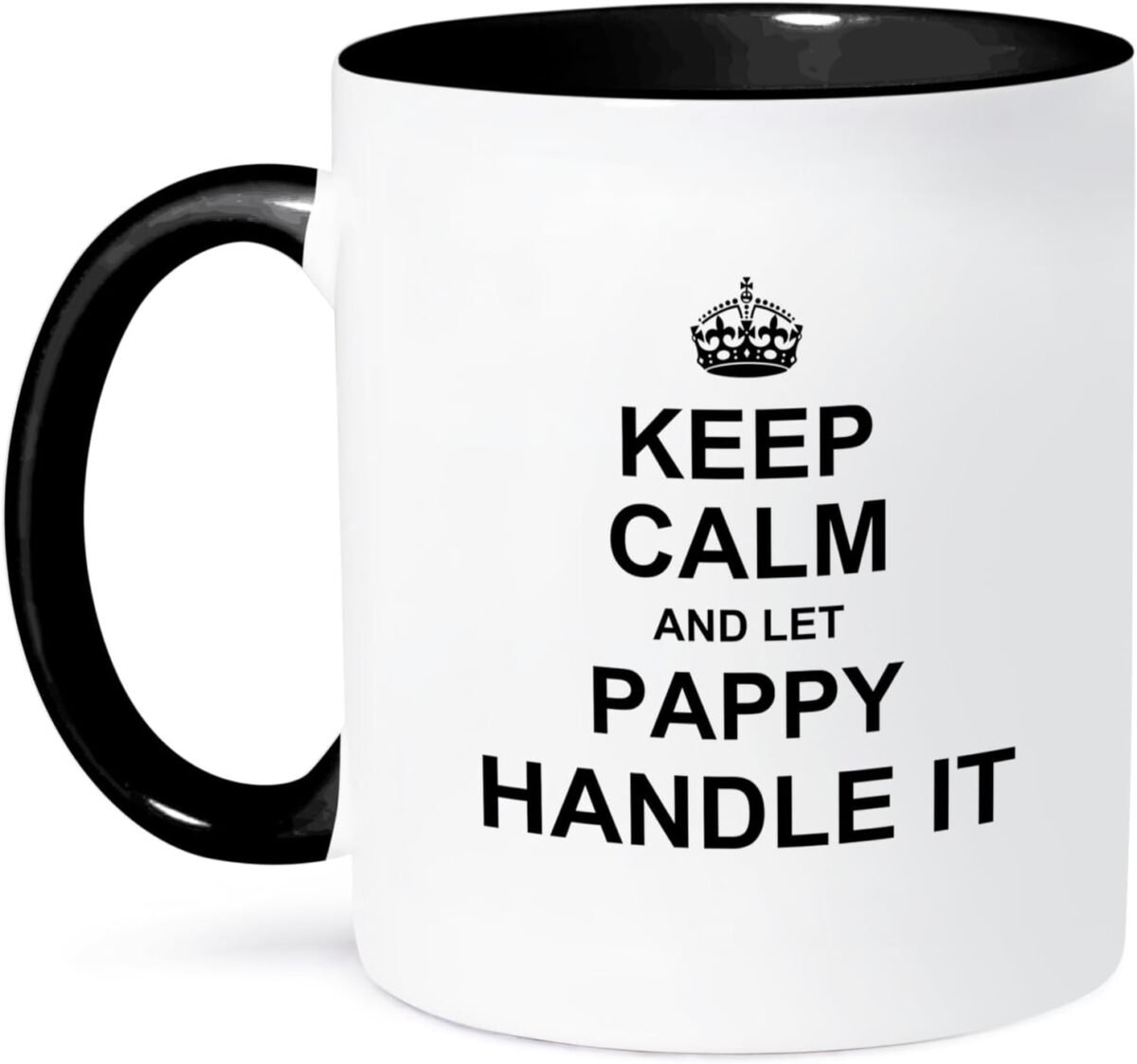 3dRose Coffee Mug Size 11oz Keep Calm and let Papp