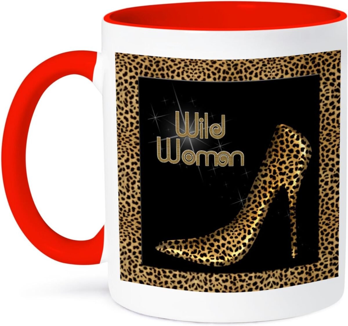 3dRose Coffee Mug Size 15oz Cheetah Print Wildl Wo