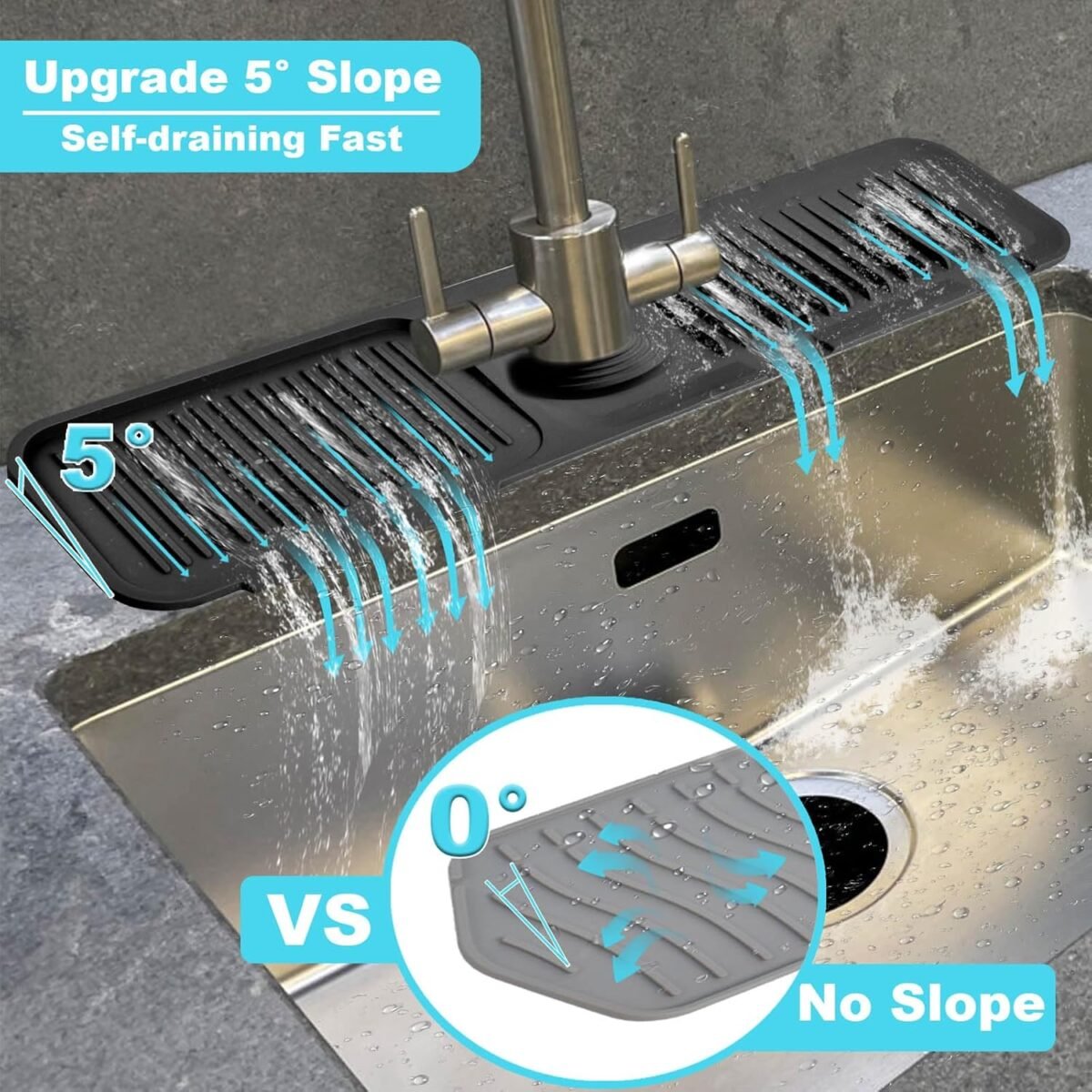 1747147583 5°slope kitchen sink splash guard silicone faucet mat h