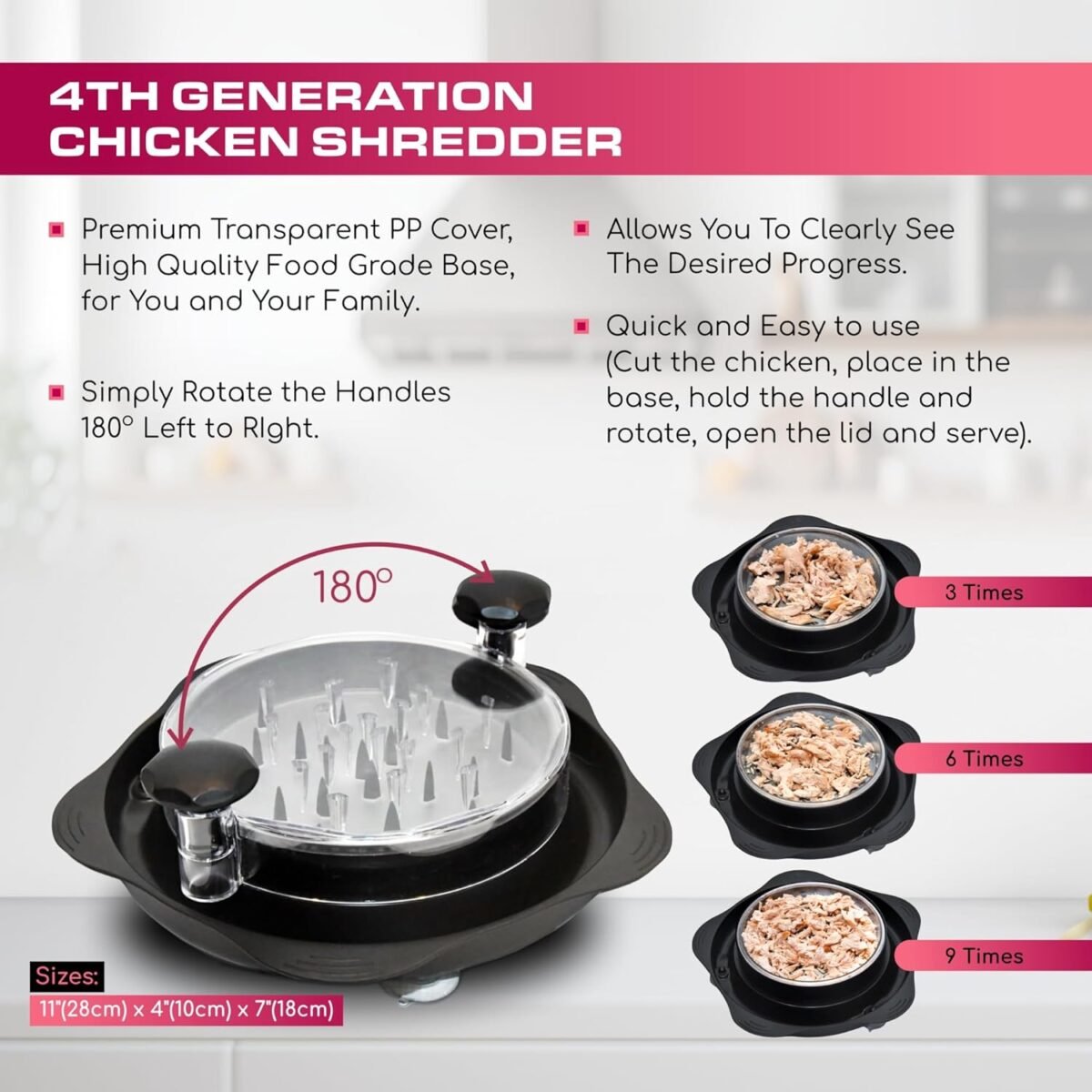 1747754533 4th Gen Chicken Shredder Professional Large Chicken S