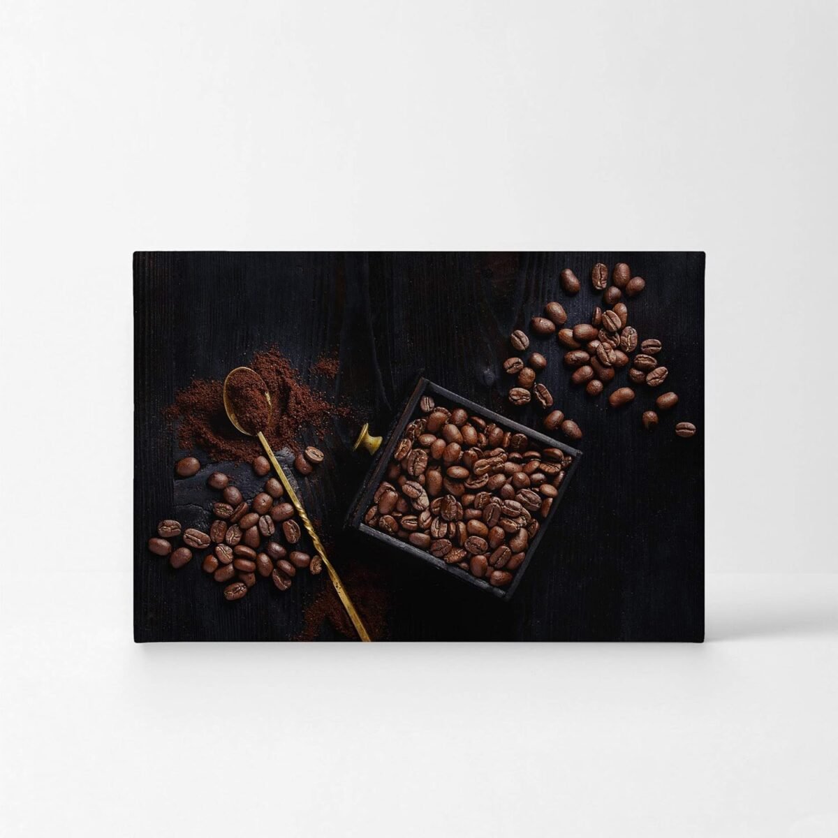 1748273782 Smile Art Design Coffee Beans and Powder Vintage Kitche