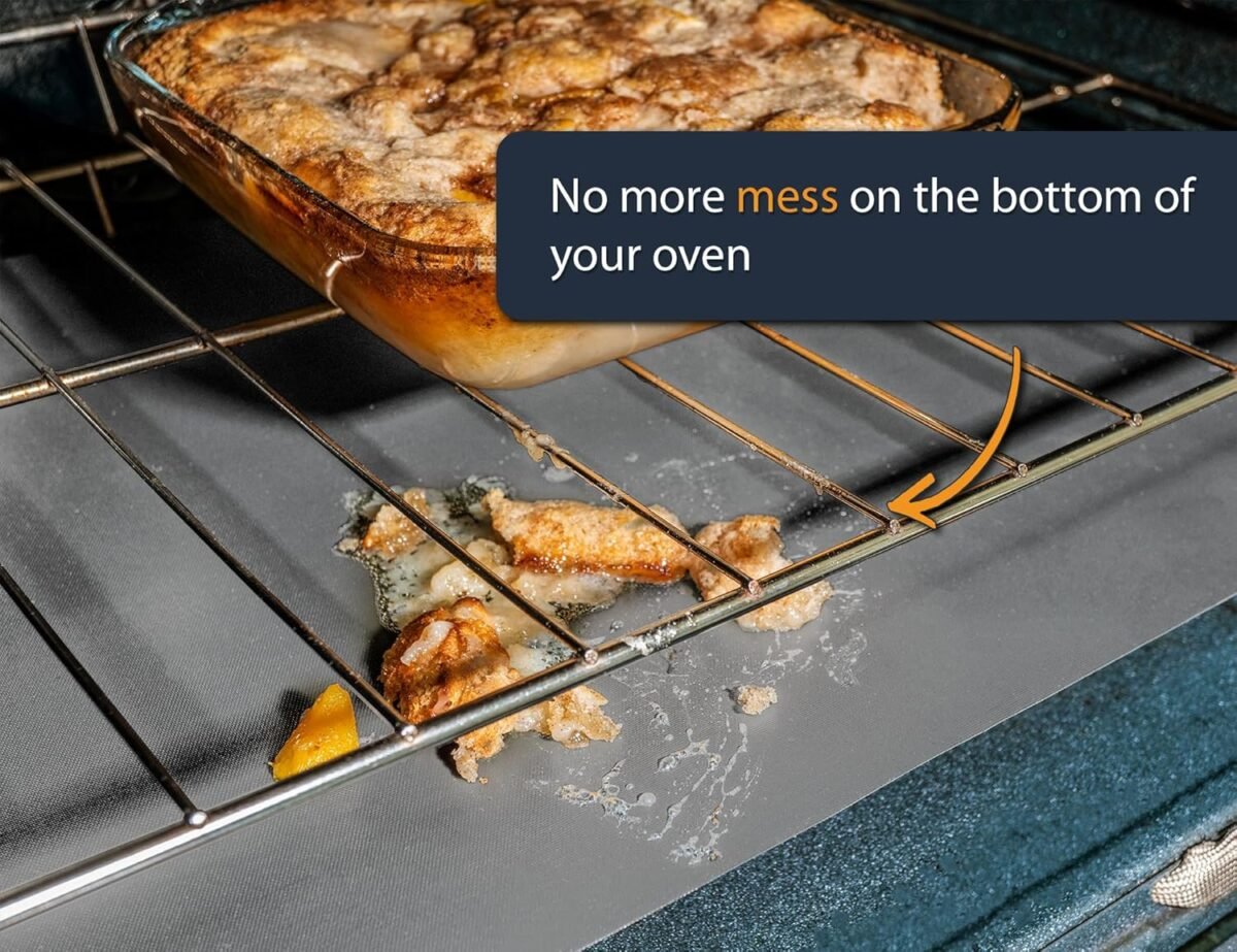 1748360299 Oven Liners for Bottom of Oven 3 Pack Large Heavy Dut