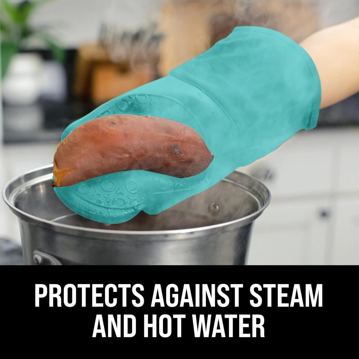 1748533694 BPA Free Soft Silicone Oven Mitts Ultra Heat Resistan