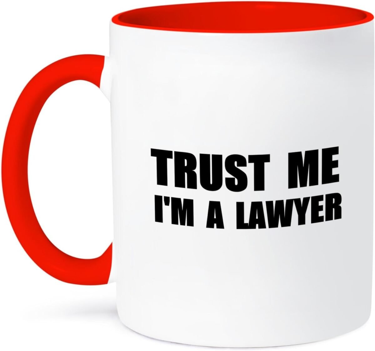 3dRose mug 195611 5 Trust me Im a Lawyer fun Law hum
