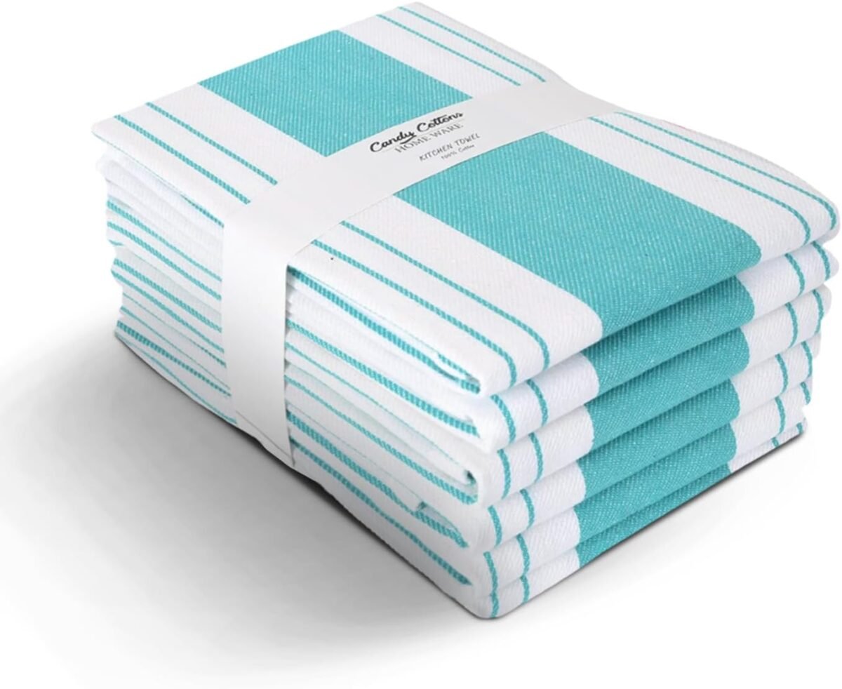 1749745591 Stripe Kitchen Towels Decor Mordern Design Centreband D