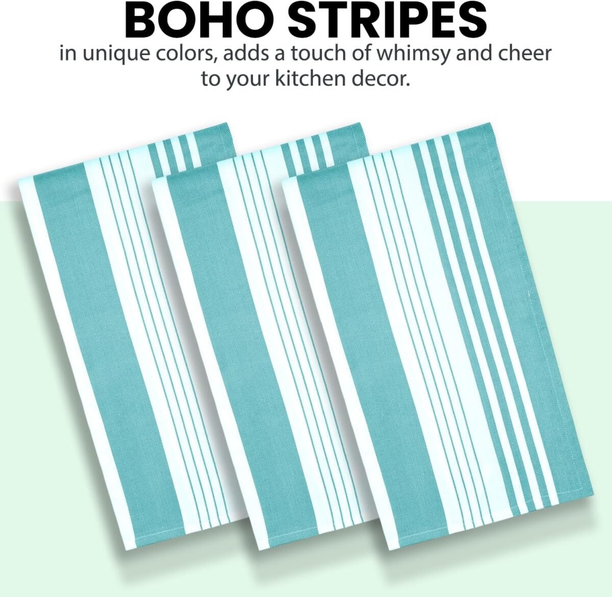 1749745594 Stripe Kitchen Towels Decor Mordern Design Centreband D