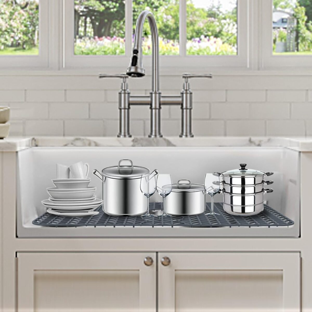 1750438027 GUUKIN Sink Protectors for Kitchen Sink 29x 15.35 S