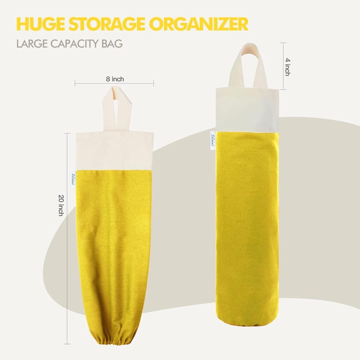 1750697460 Plastic Bag Holder Wall Mount Grocery Bag Holder for P